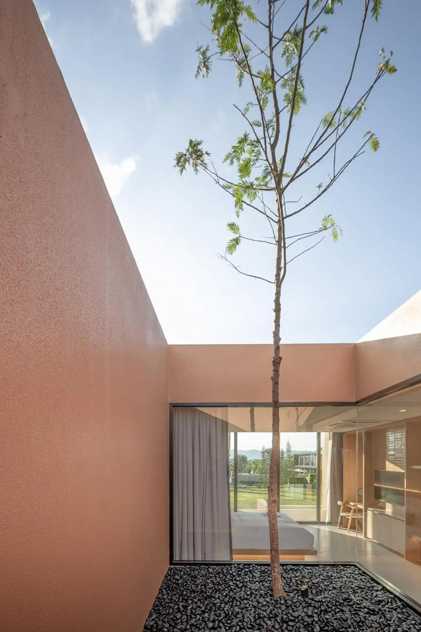 Inner courtyard view in De Capoc Resort Inner courtyard view in De Capoc Resort