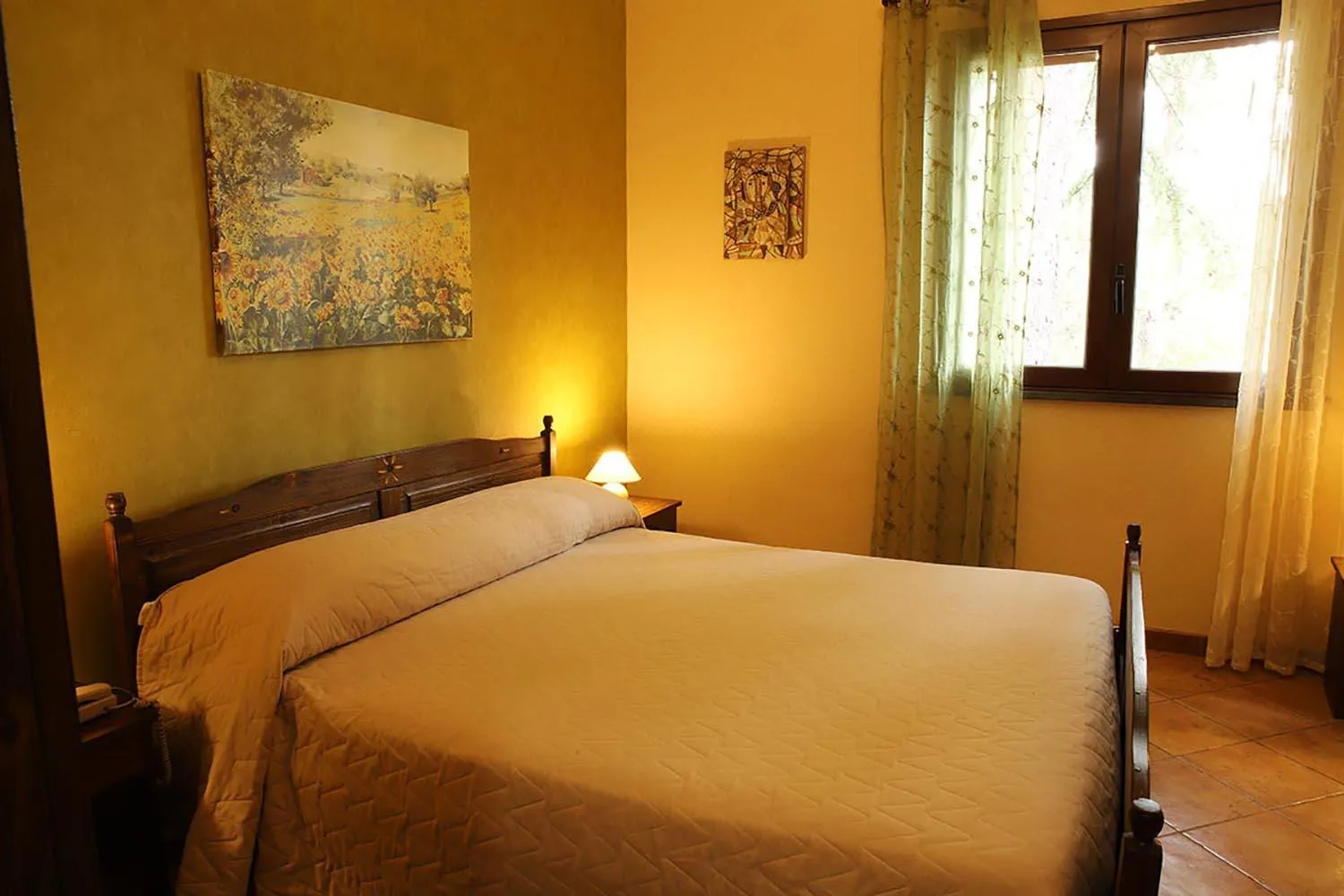 Bed in Hotel Alle Pendici