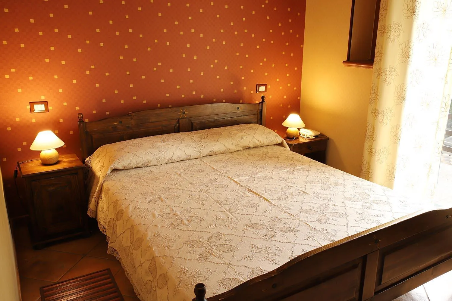 Bed in Hotel Alle Pendici