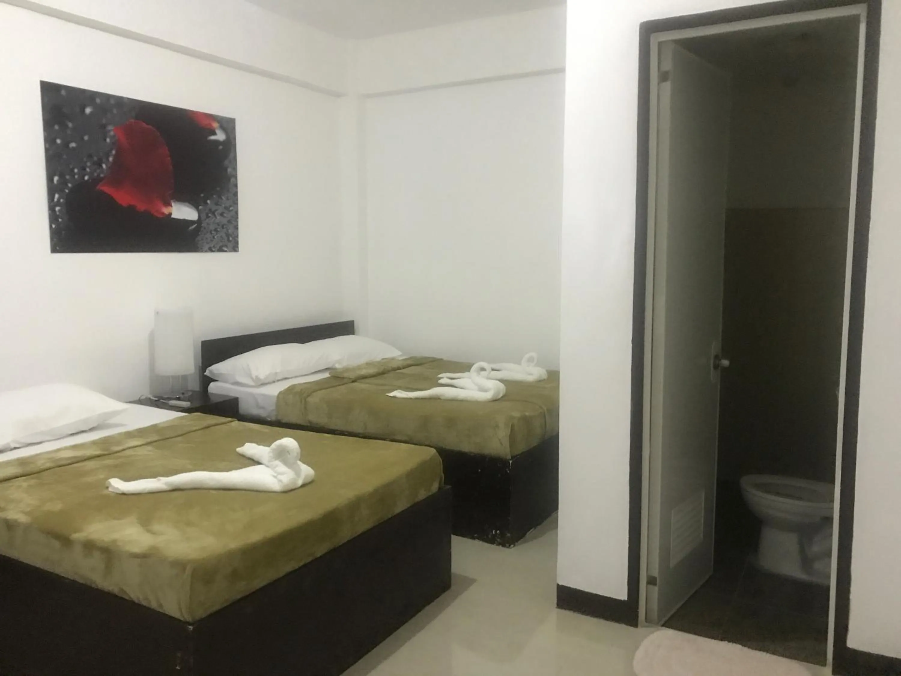 Bed in 4C's Tourist Lodge