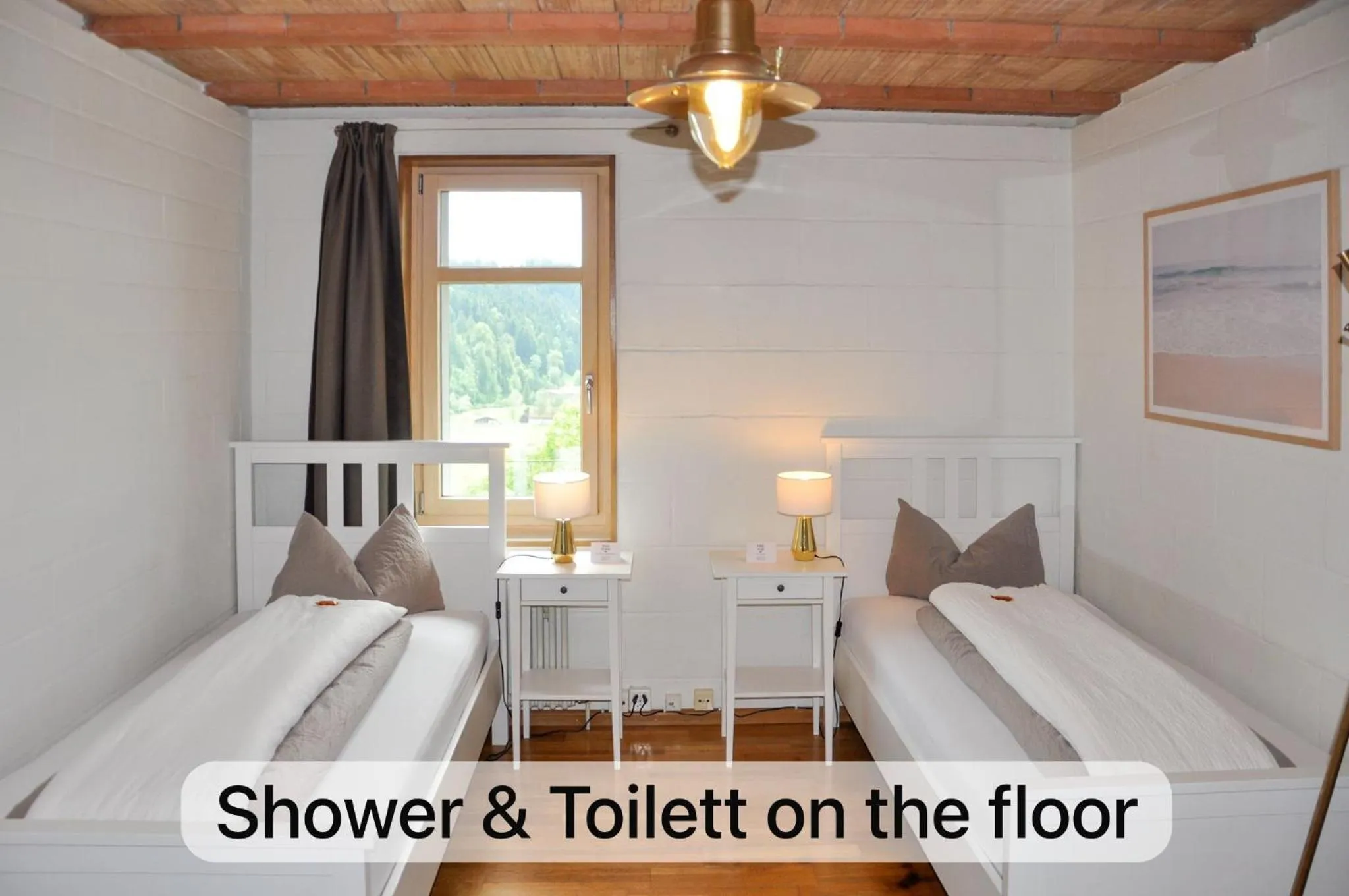 Bed in BnB SchlafSchloss