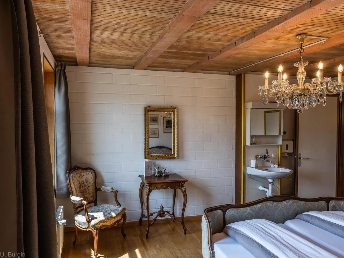 Bed in BnB SchlafSchloss