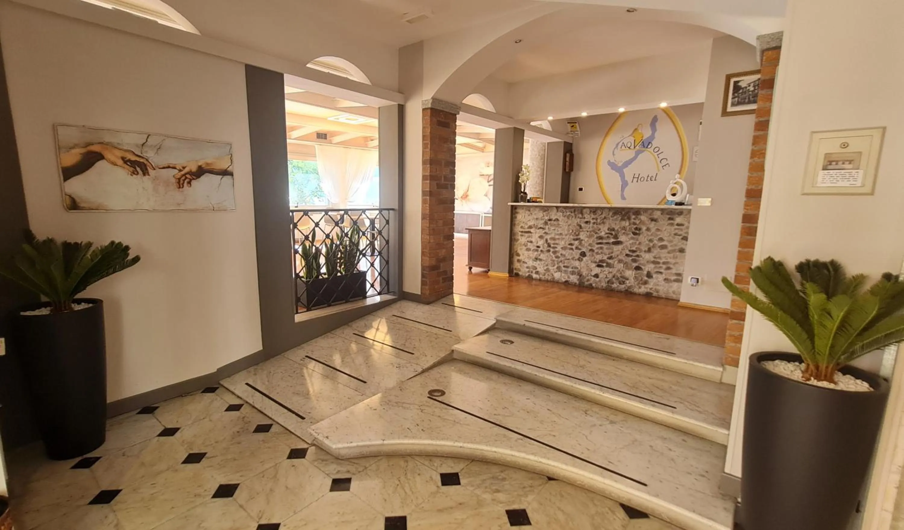 Lobby or reception in Hotel Aquadolce