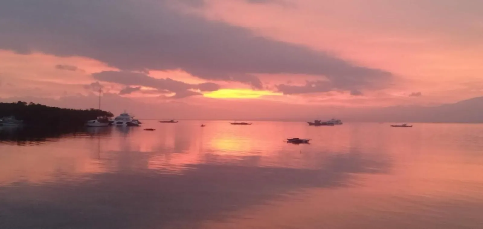 Sunset in Adayo Cove Resort