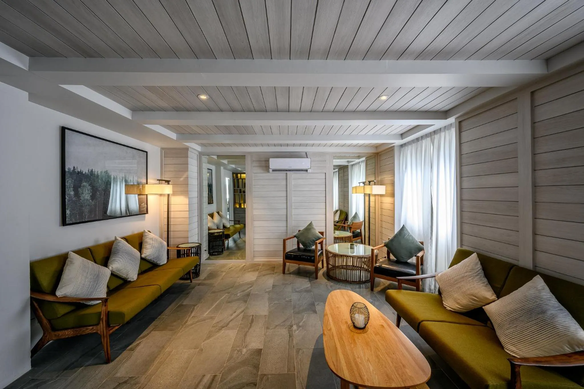 Library in Namaka Resort Kamala