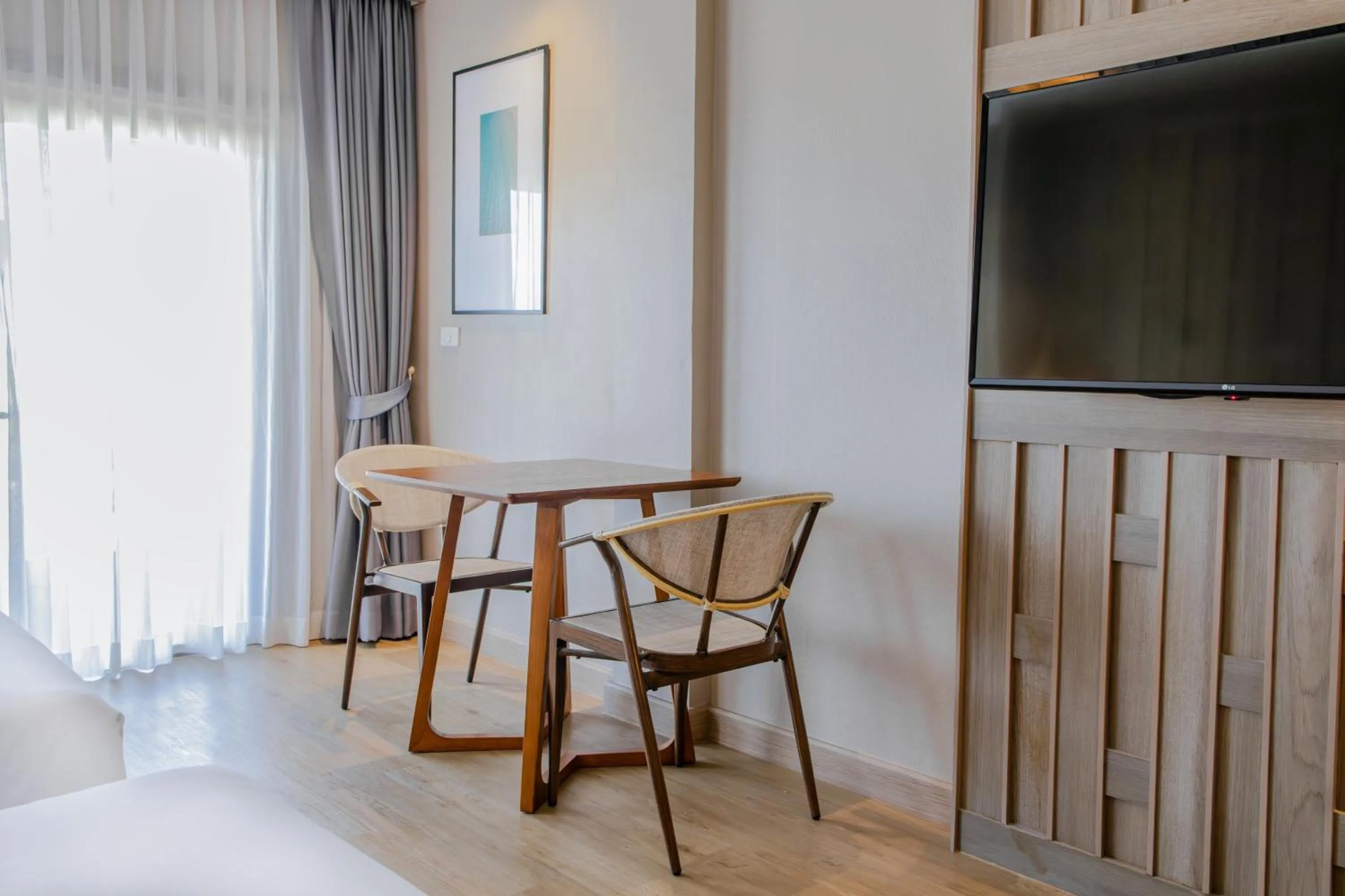 Seating area in Namaka Resort Kamala