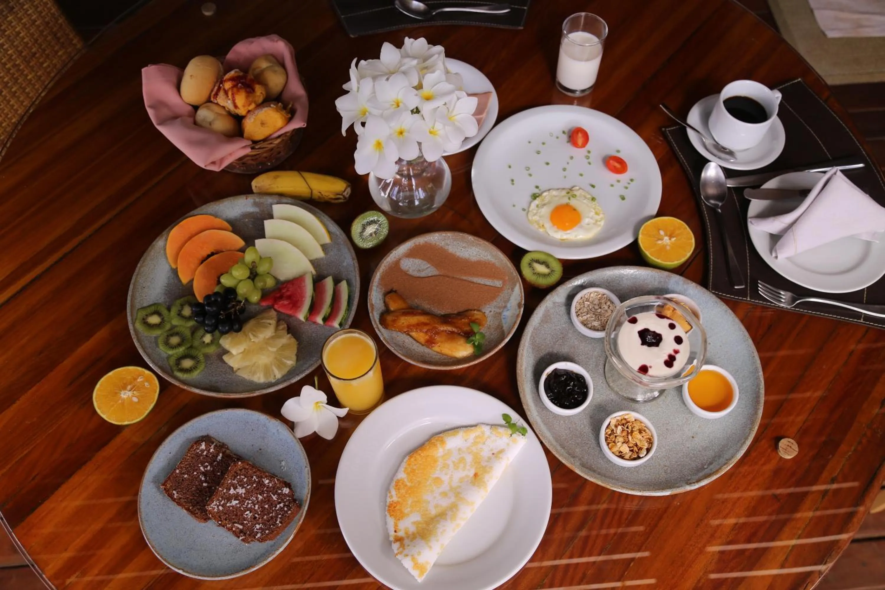 Food and drinks in Pousada Triboju