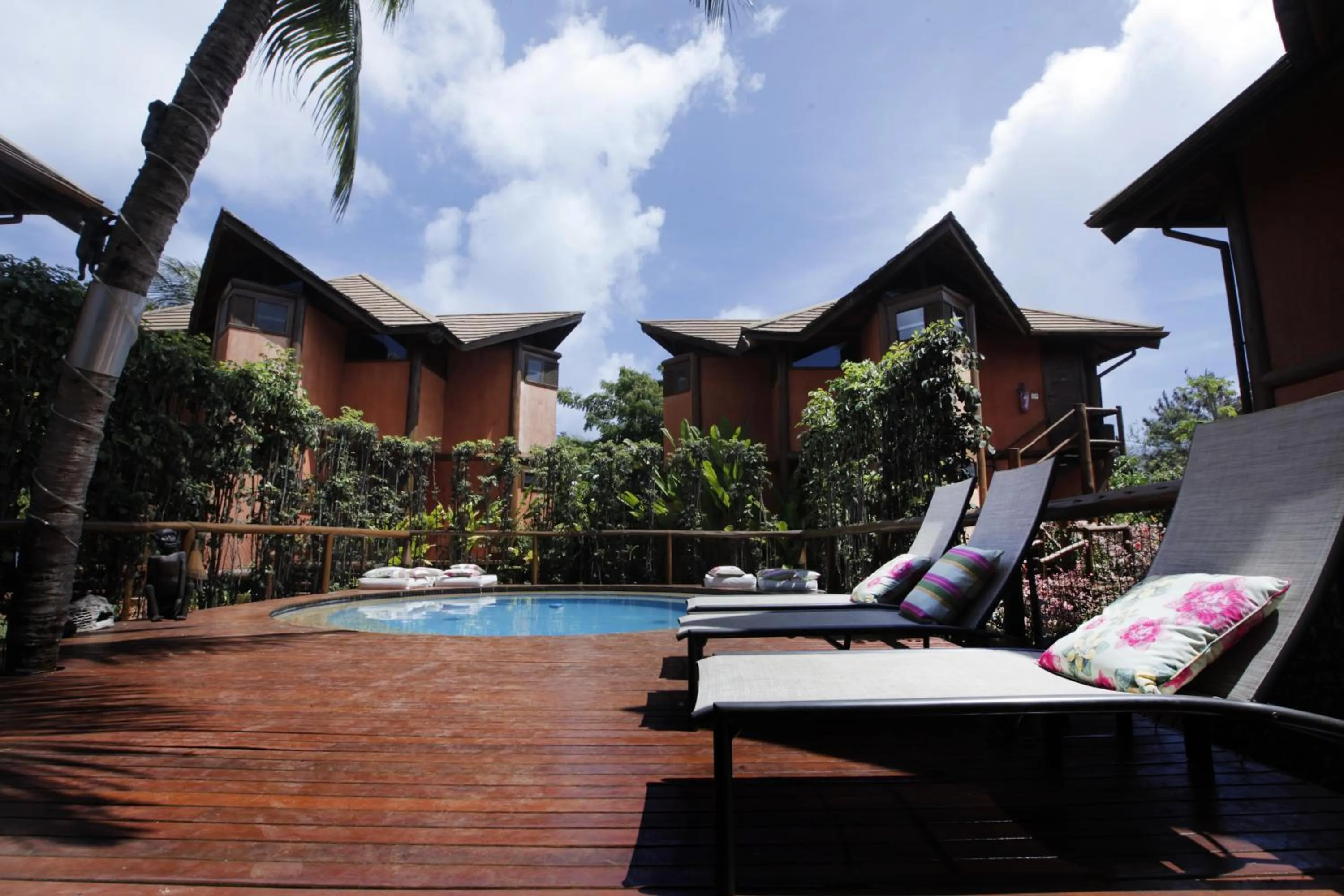 Swimming pool in Pousada Triboju