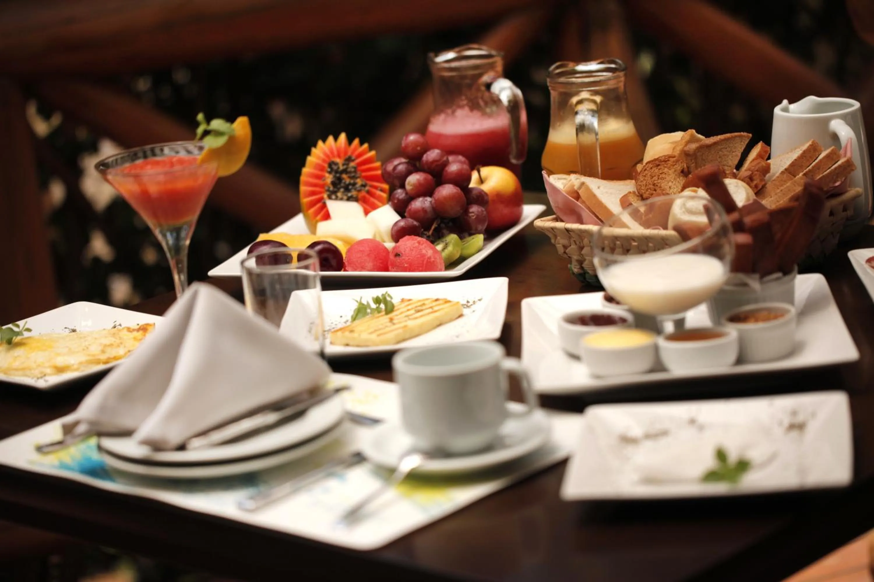 Restaurant/places to eat in Pousada Triboju