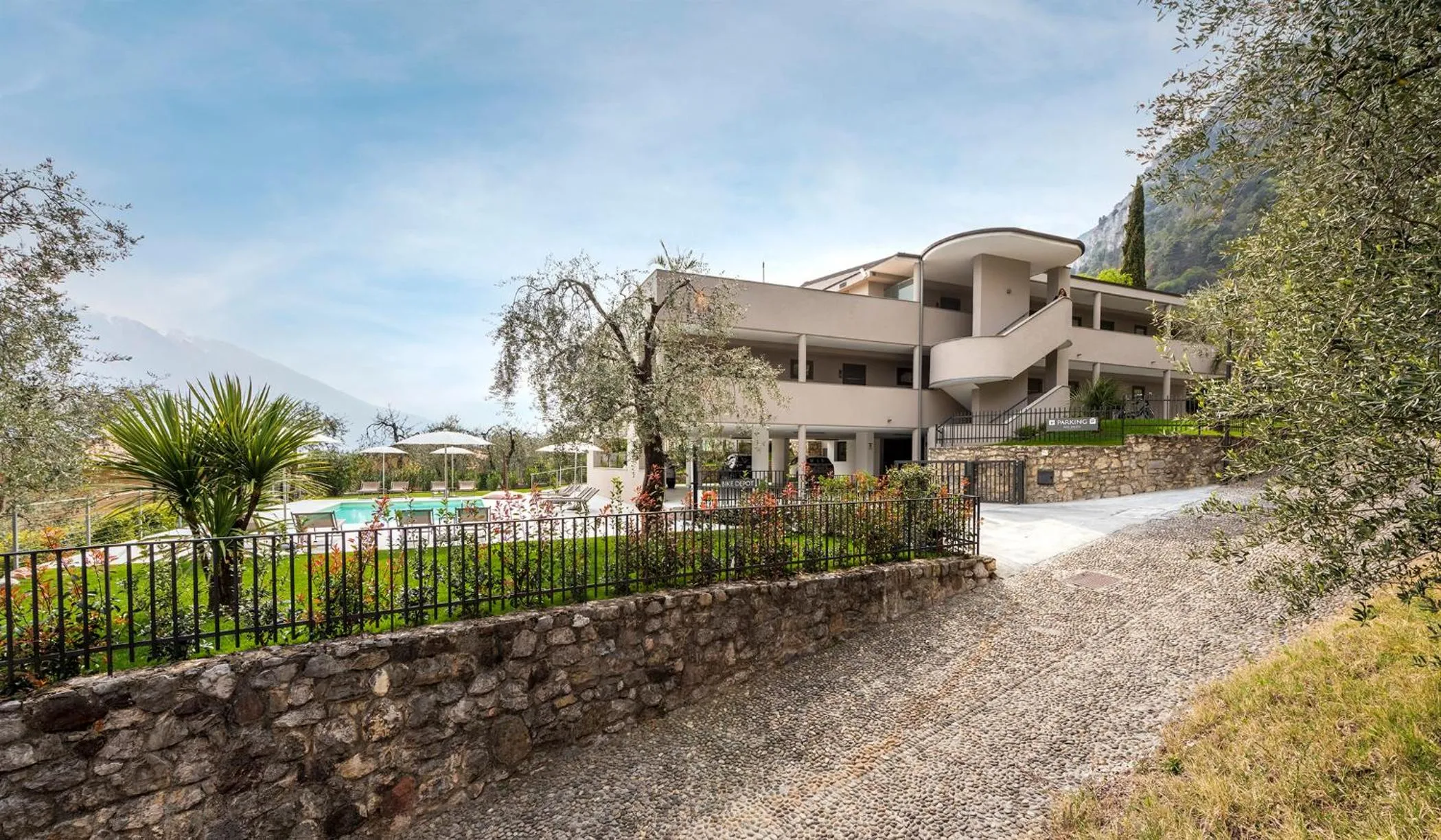 Property building in Evo Suites Apartments