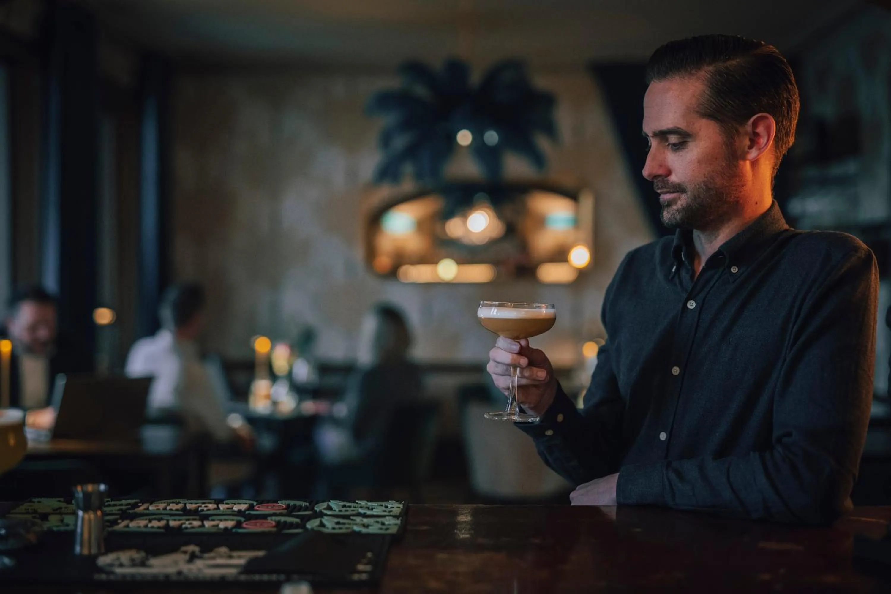 Lounge or bar in Slottshotellet Annex