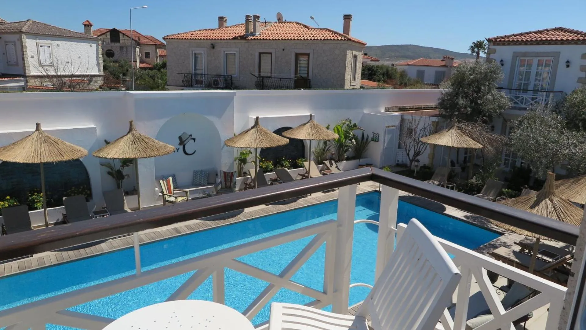 Garden view in Bay C