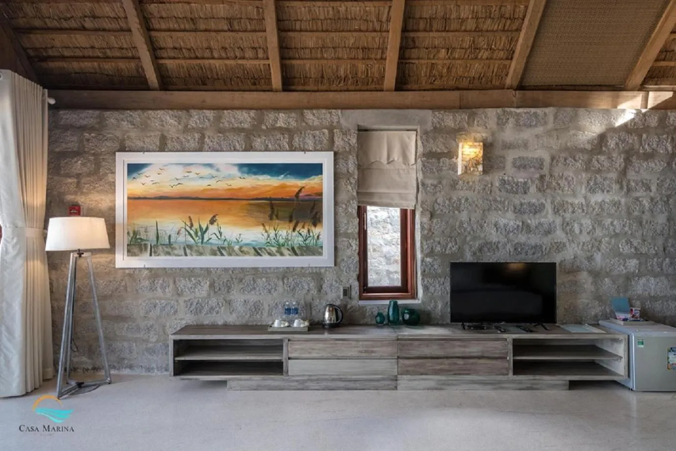 Bed in Casa Marina Resort