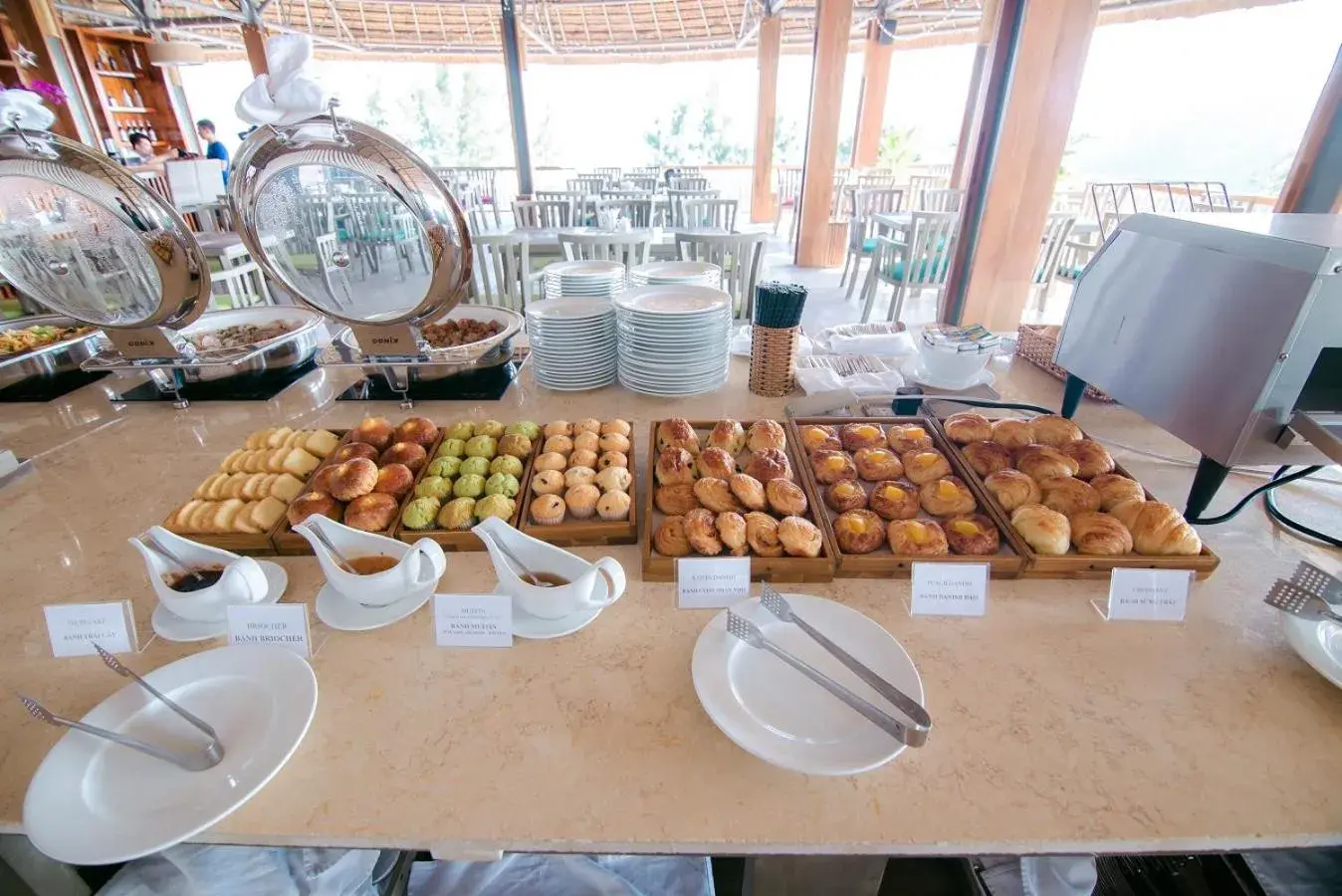 Breakfast in Casa Marina Resort Breakfast in Casa Marina Resort