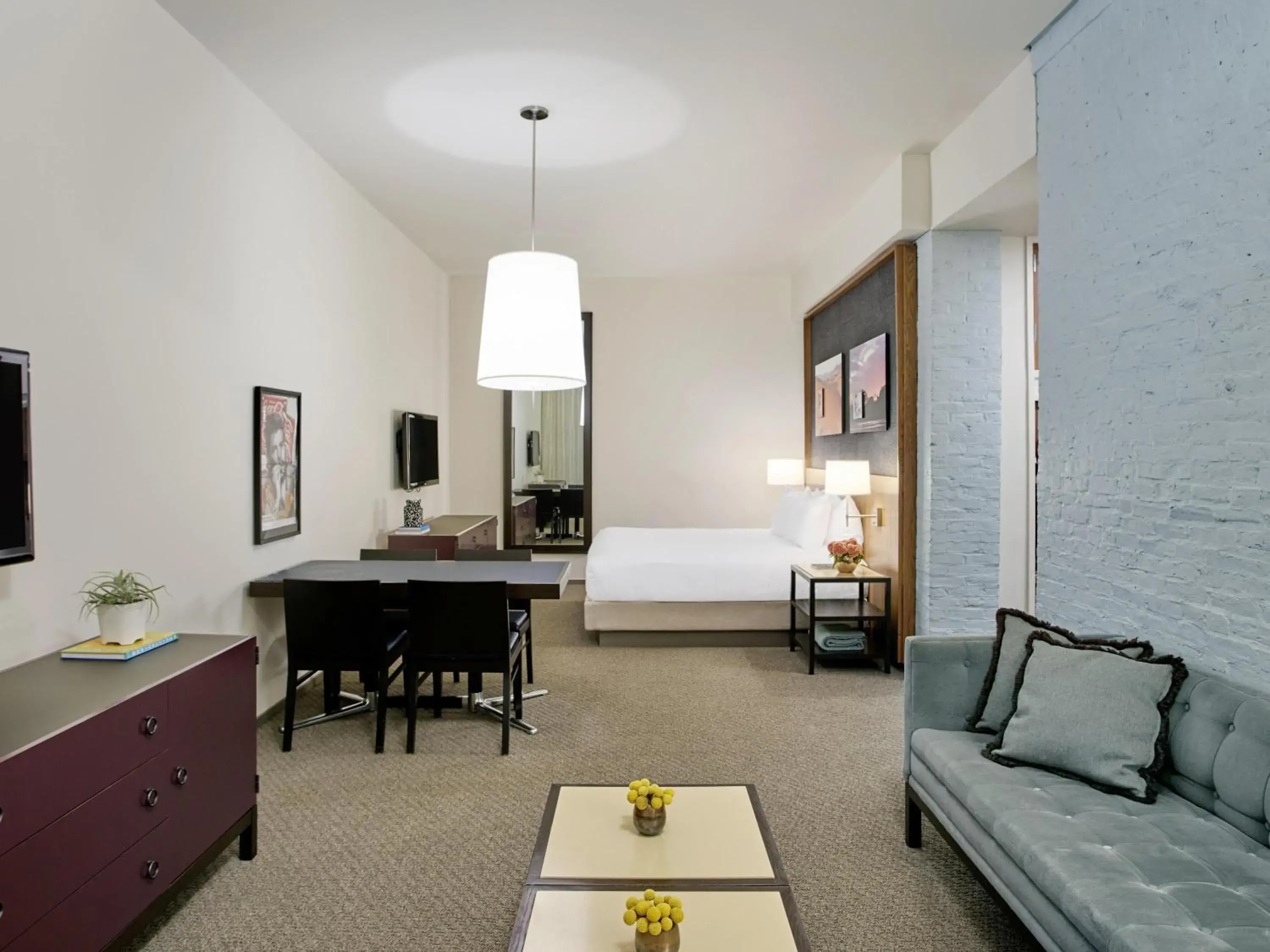 Atrium Suite in 21c Museum Hotel Louisville Atrium Suite in 21c Museum Hotel Louisville