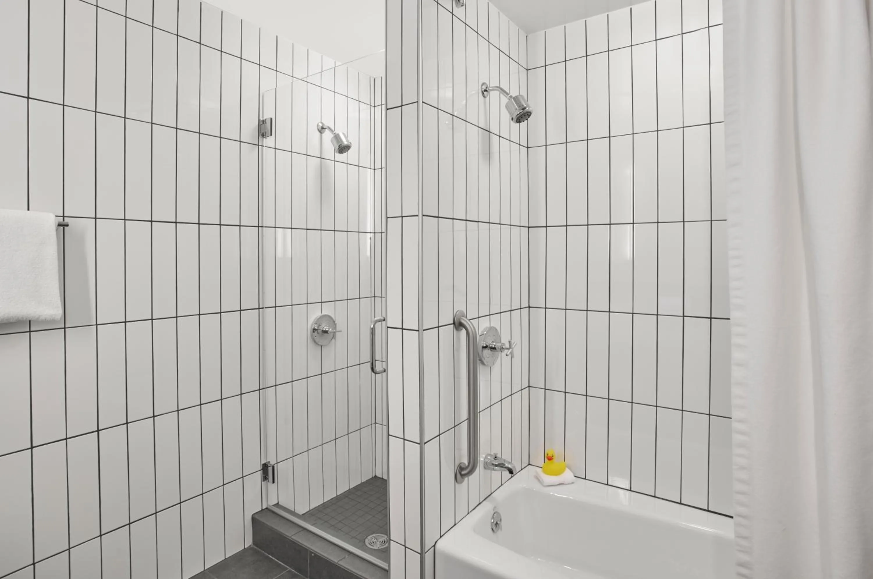 Bathroom in 21c Museum Hotel Louisville