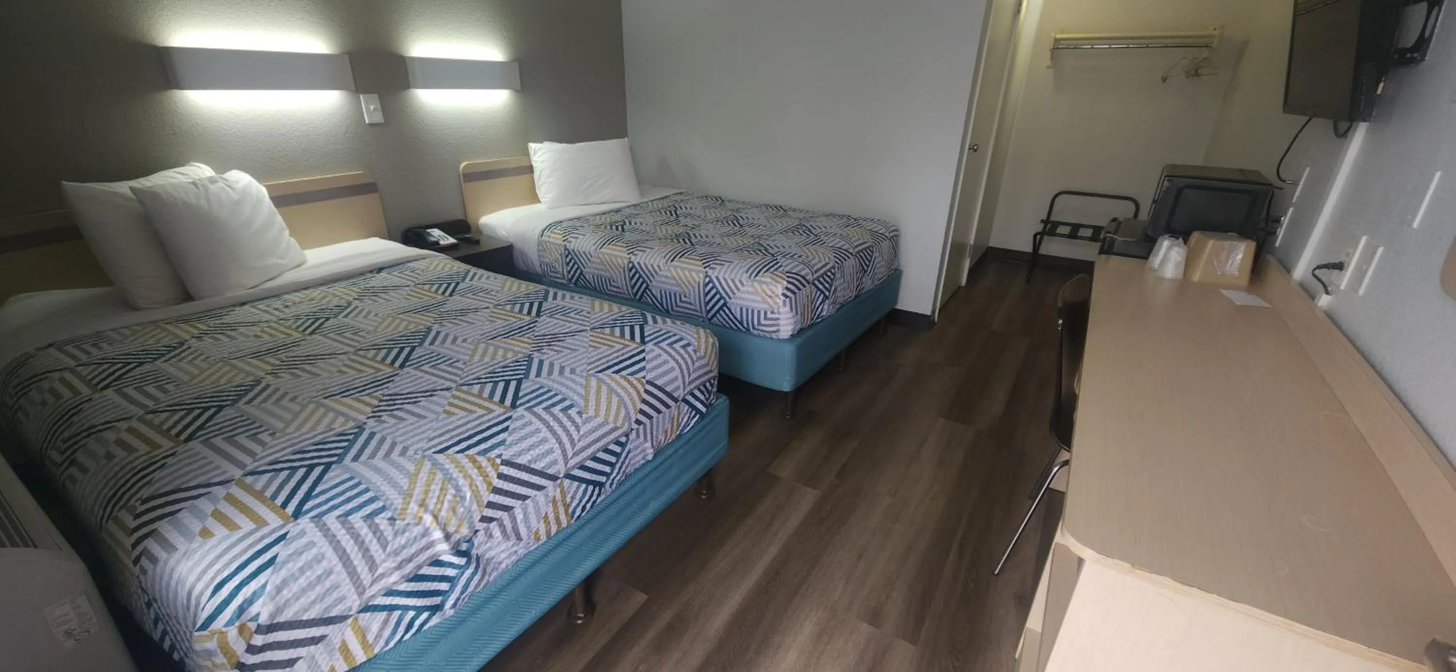 Bed in Motel 6-Alamogordo, NM