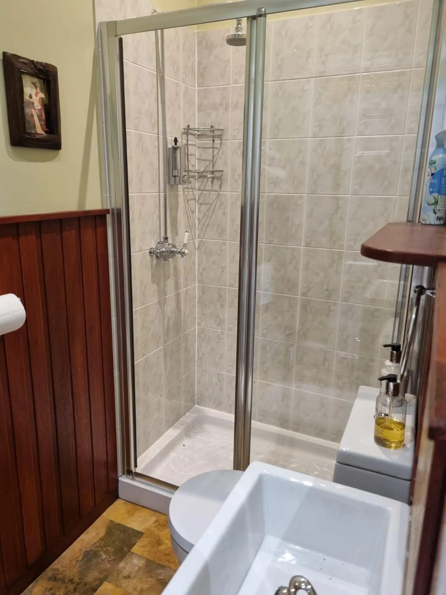Shower in Knap Guest House