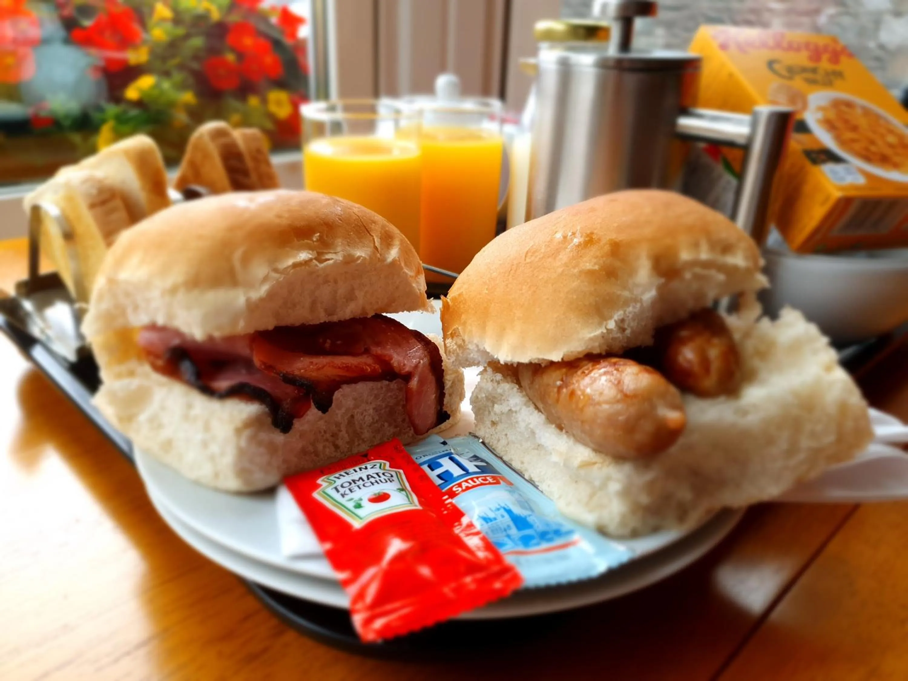 Food close-up in Knap Guest House