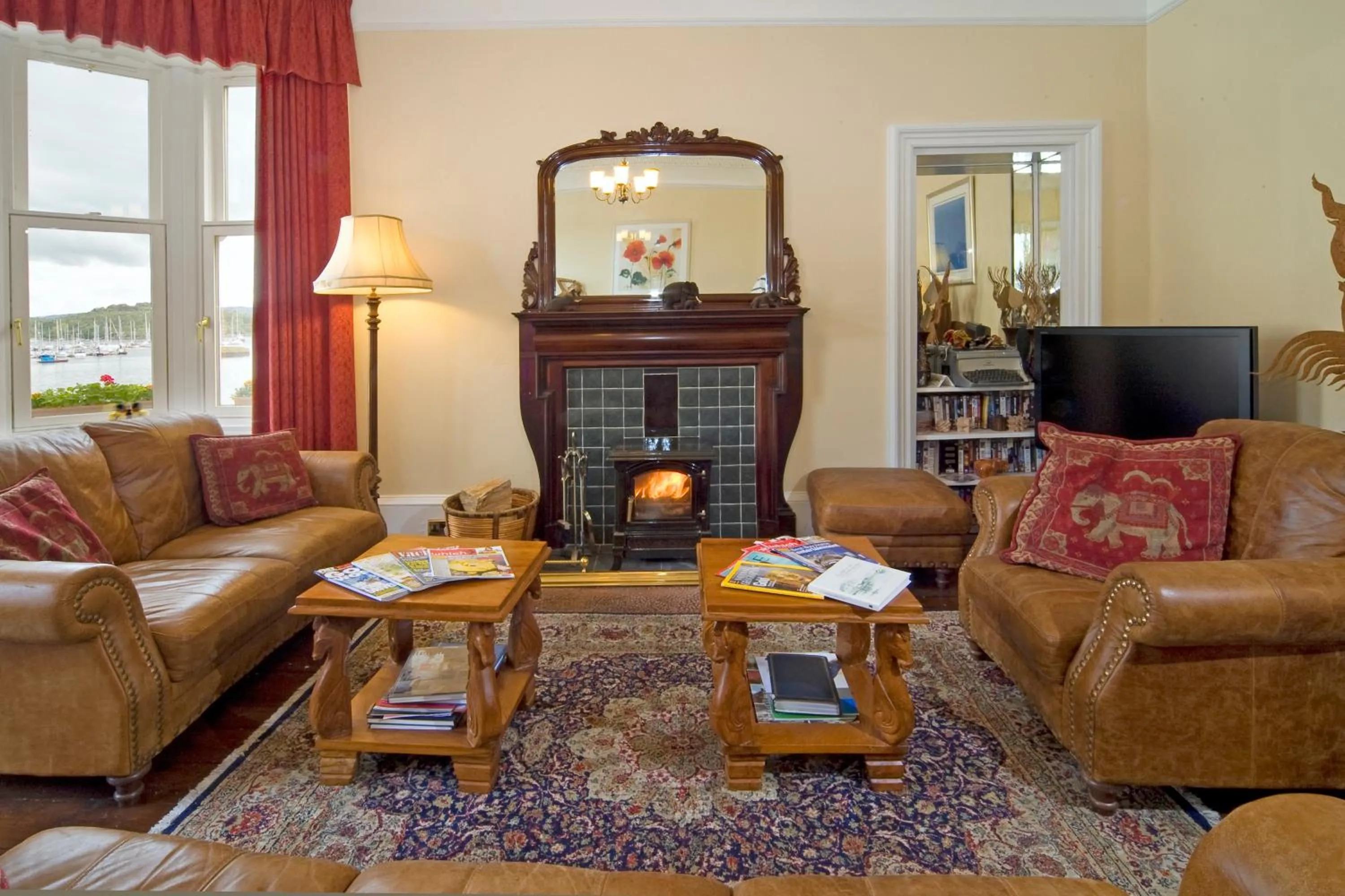 Lounge or bar in Knap Guest House