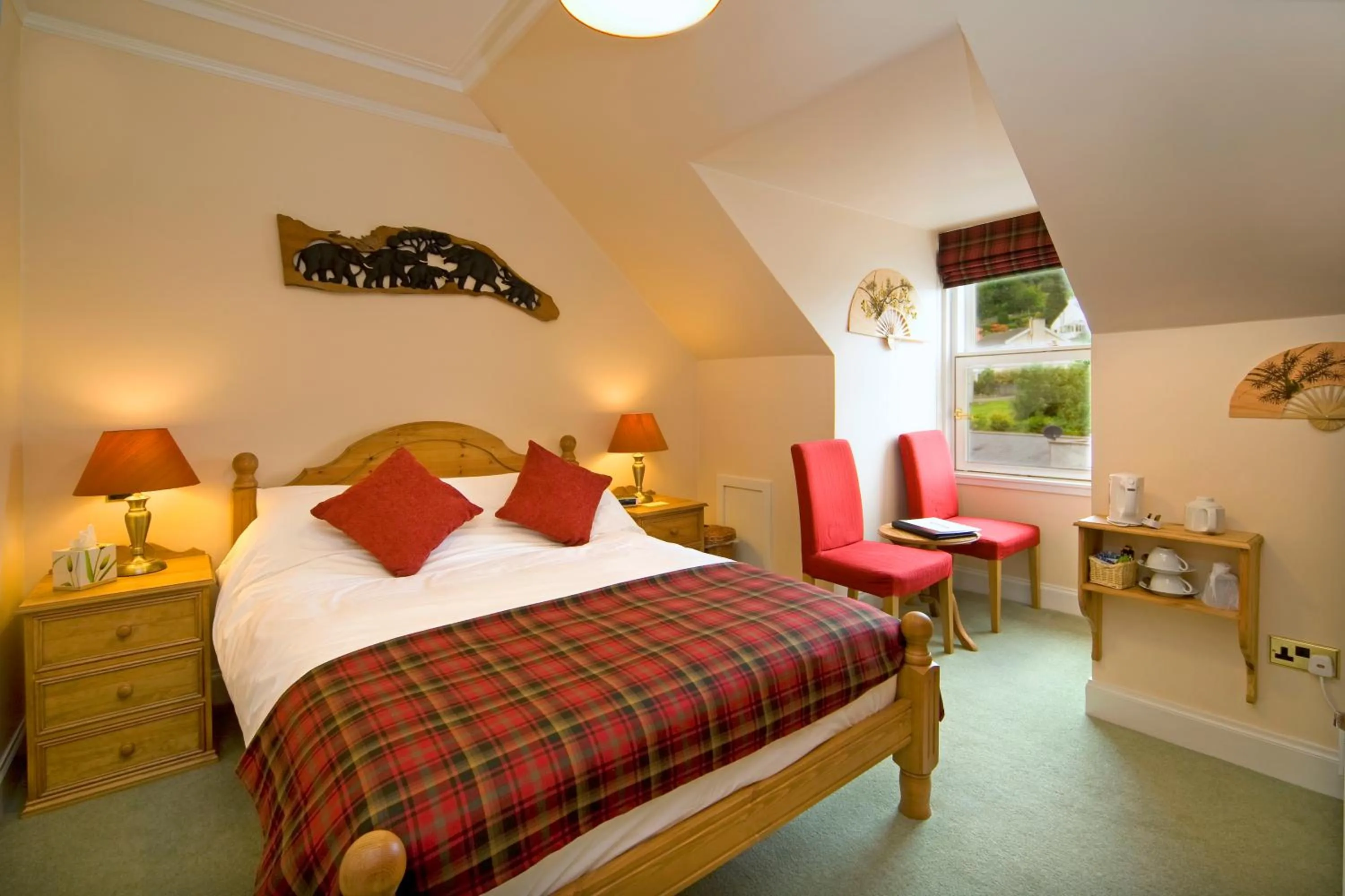 Bedroom, Bed in Knap Guest House