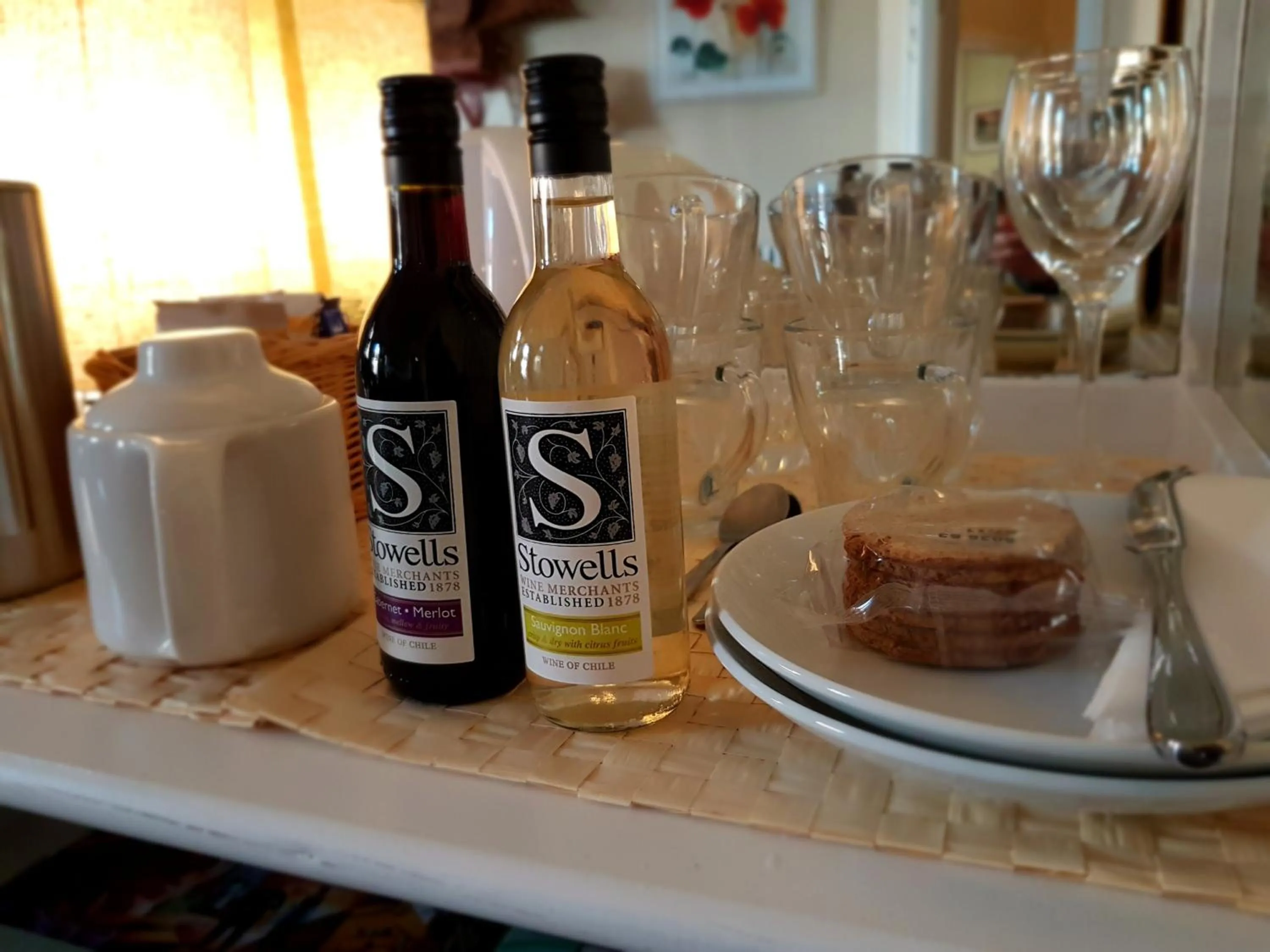 Alcoholic drinks in Knap Guest House