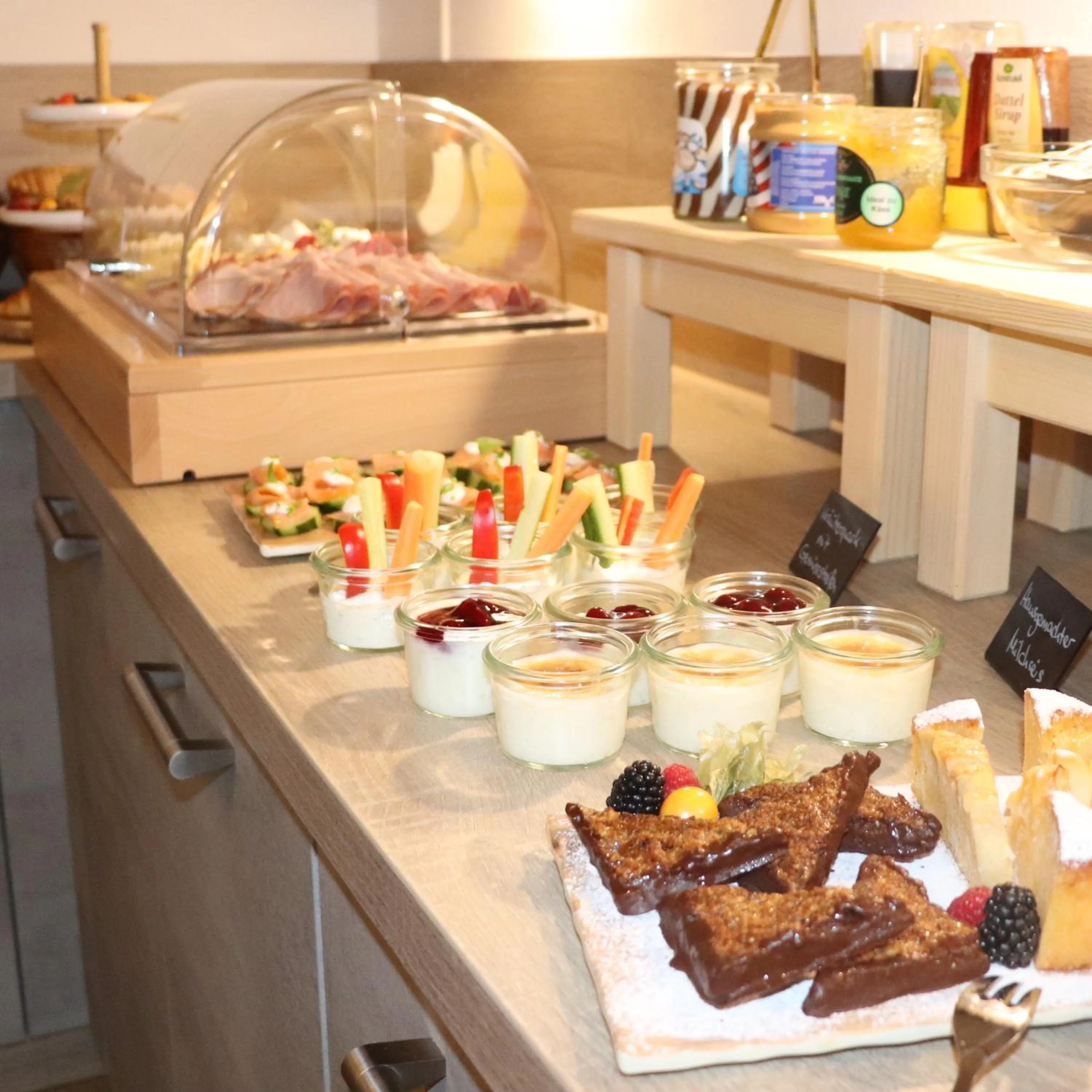 Food close-up in Hotel Garni Möwe am See