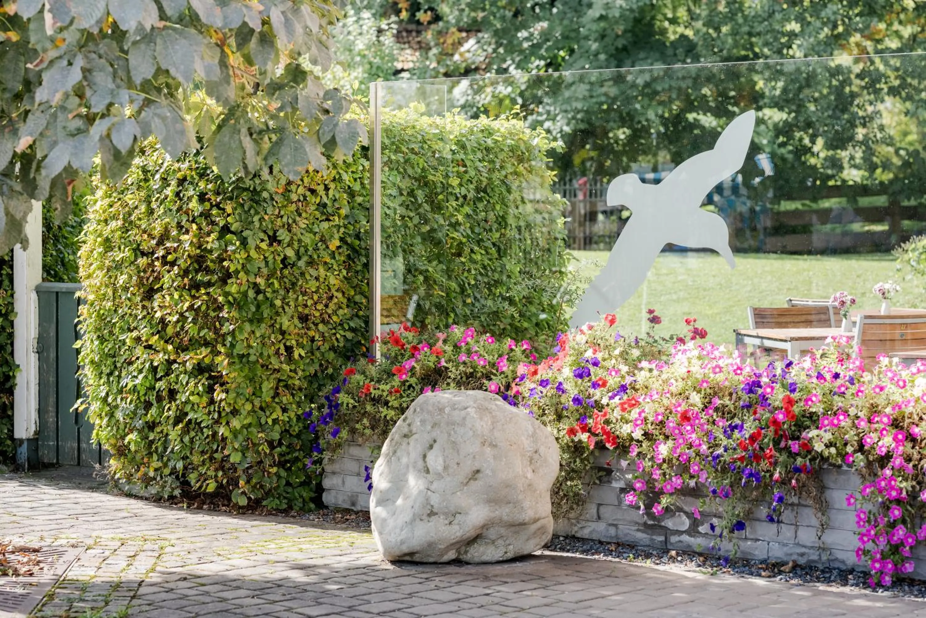 Property building in Hotel Garni Möwe am See