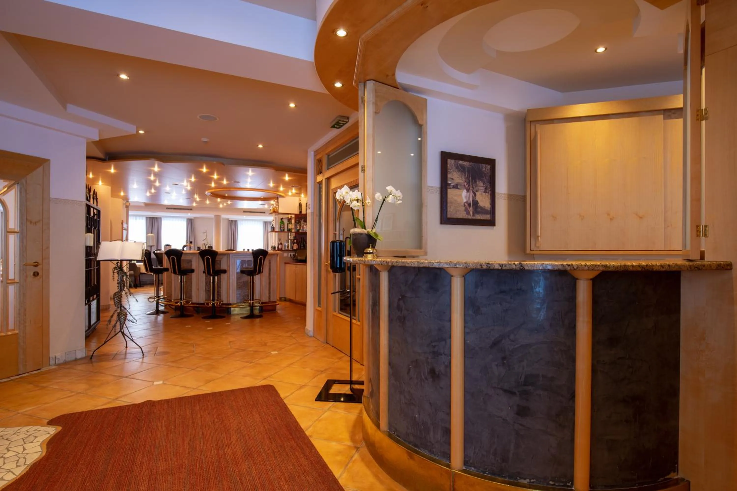 Lobby or reception in The Hotel - himmlisch wohlfühlen