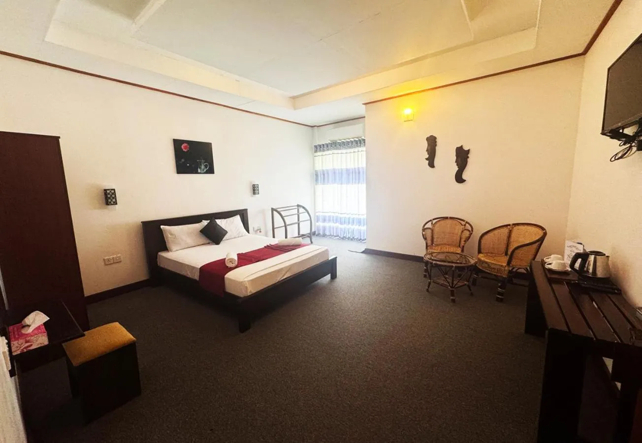 View (from property/room), Bed in Nico Lagoon Hotel