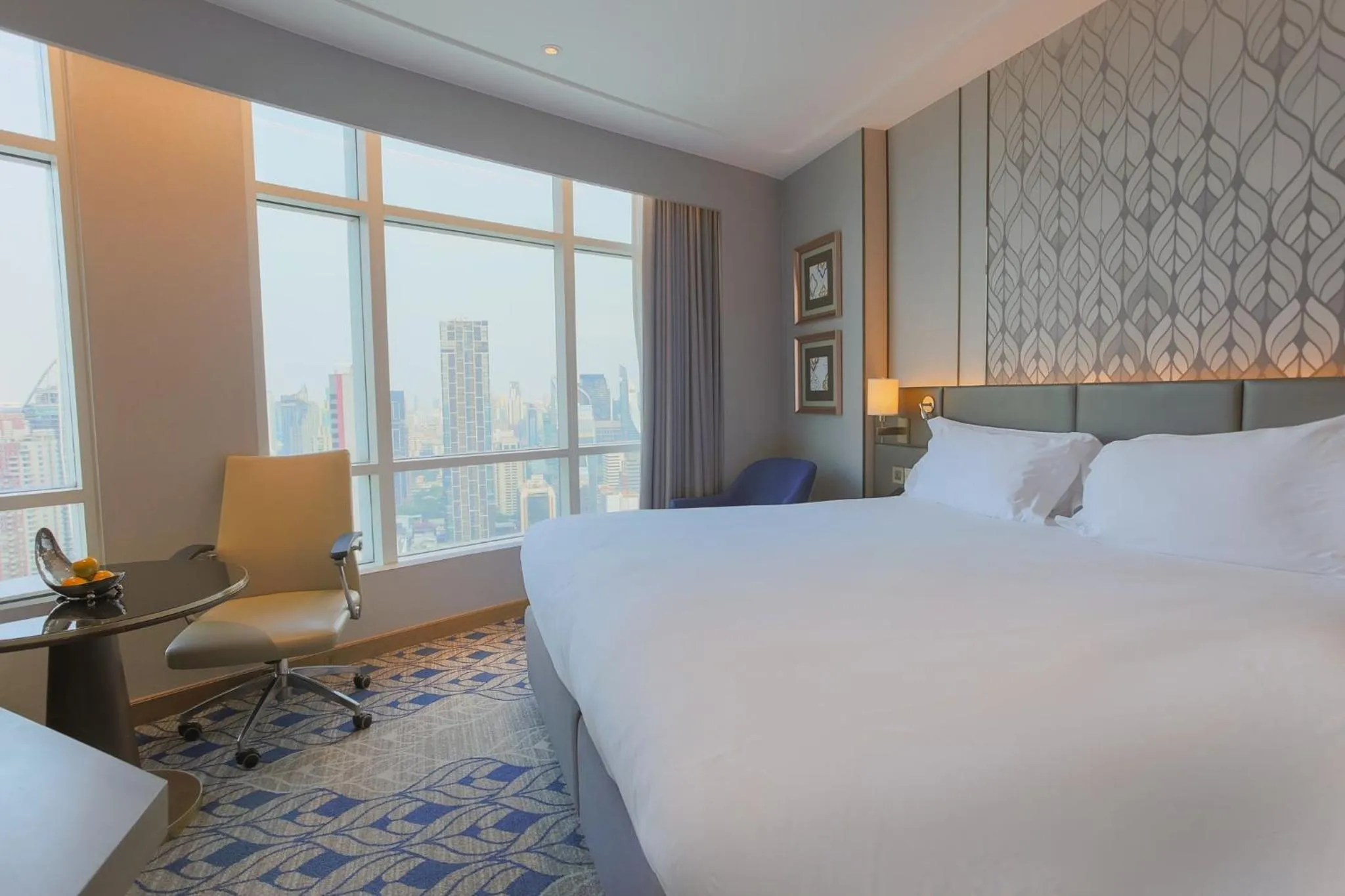 Bedroom, Bed in Centara Grand At CentralWorld