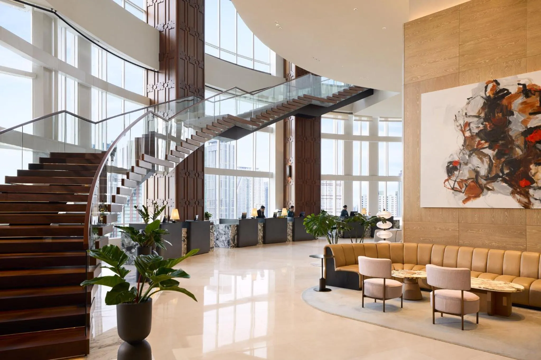 Lobby or reception in Centara Grand At CentralWorld