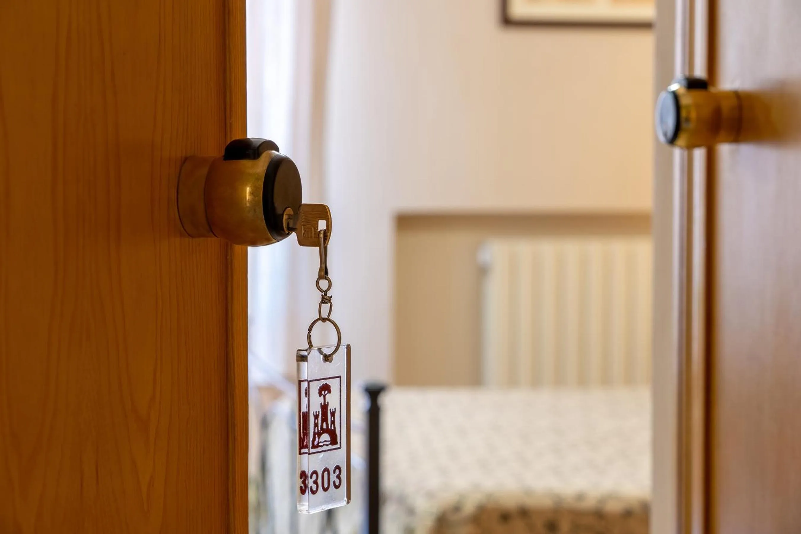 Bedroom, Bed in Hotel Trasimeno