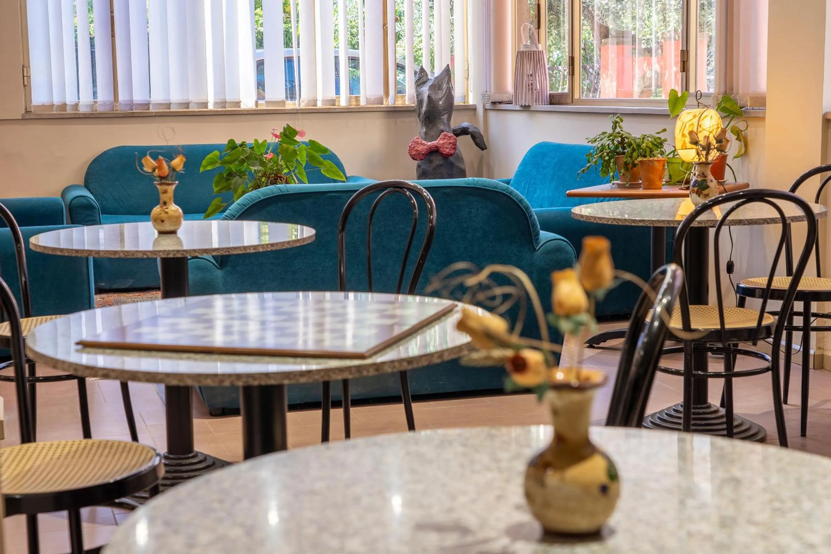 Lobby or reception in Hotel Trasimeno