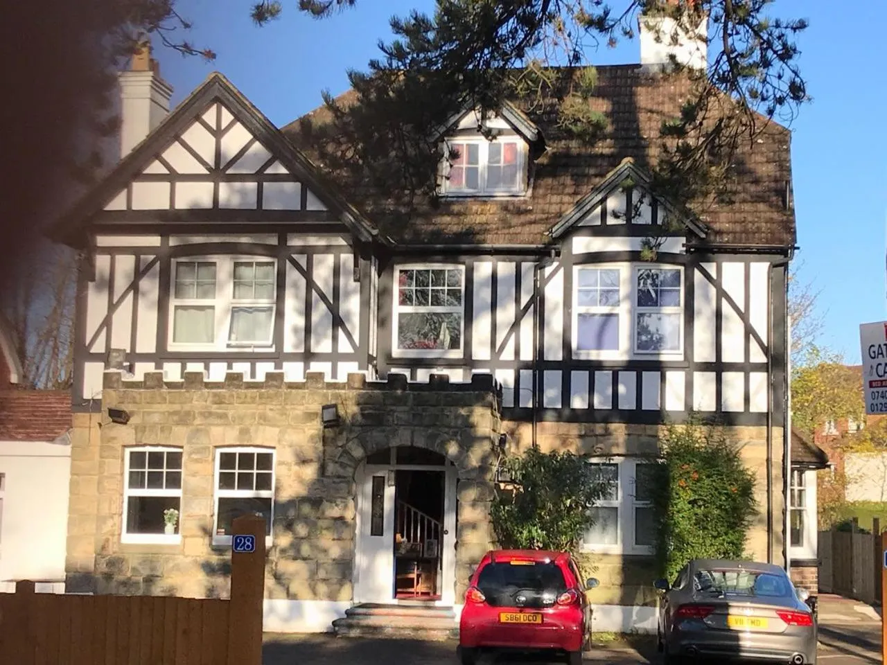 Property building in Gatwick Castle B&B