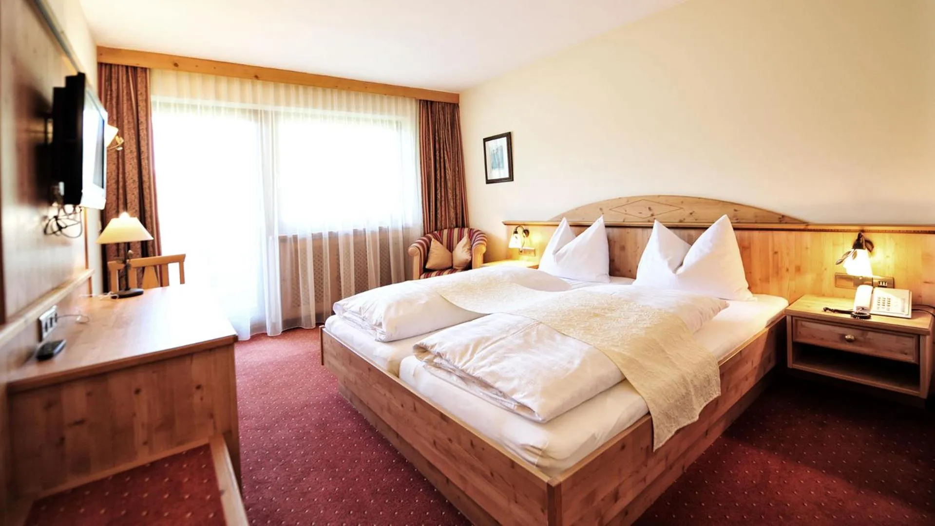 Bed in Hotel Königsblick by keyone