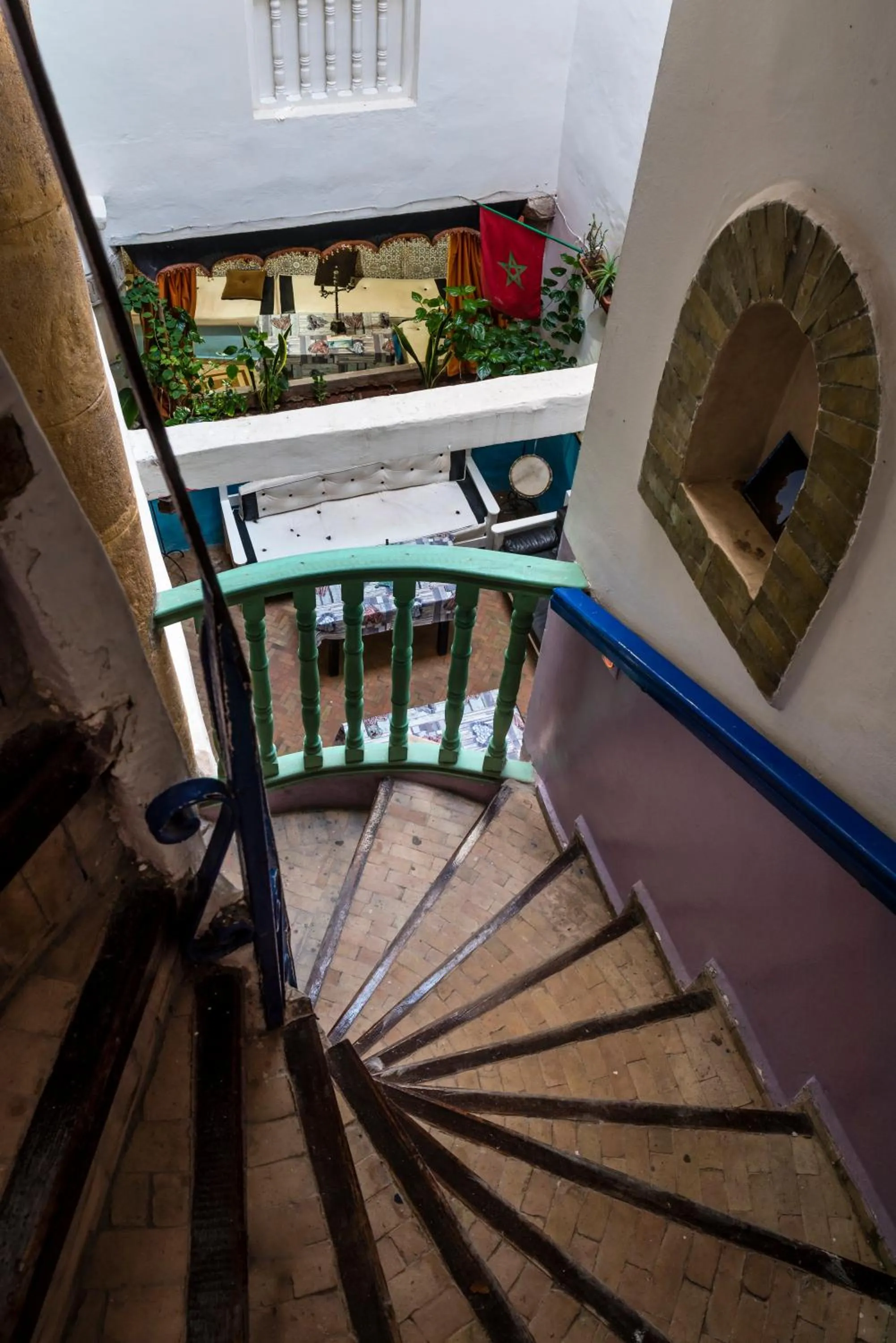 Decorative detail in Essaouira Youth Hostel & Social Travel