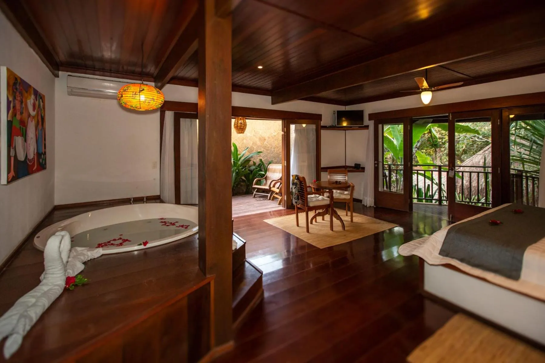 Bed in Sombra e Água Fresca Floresta