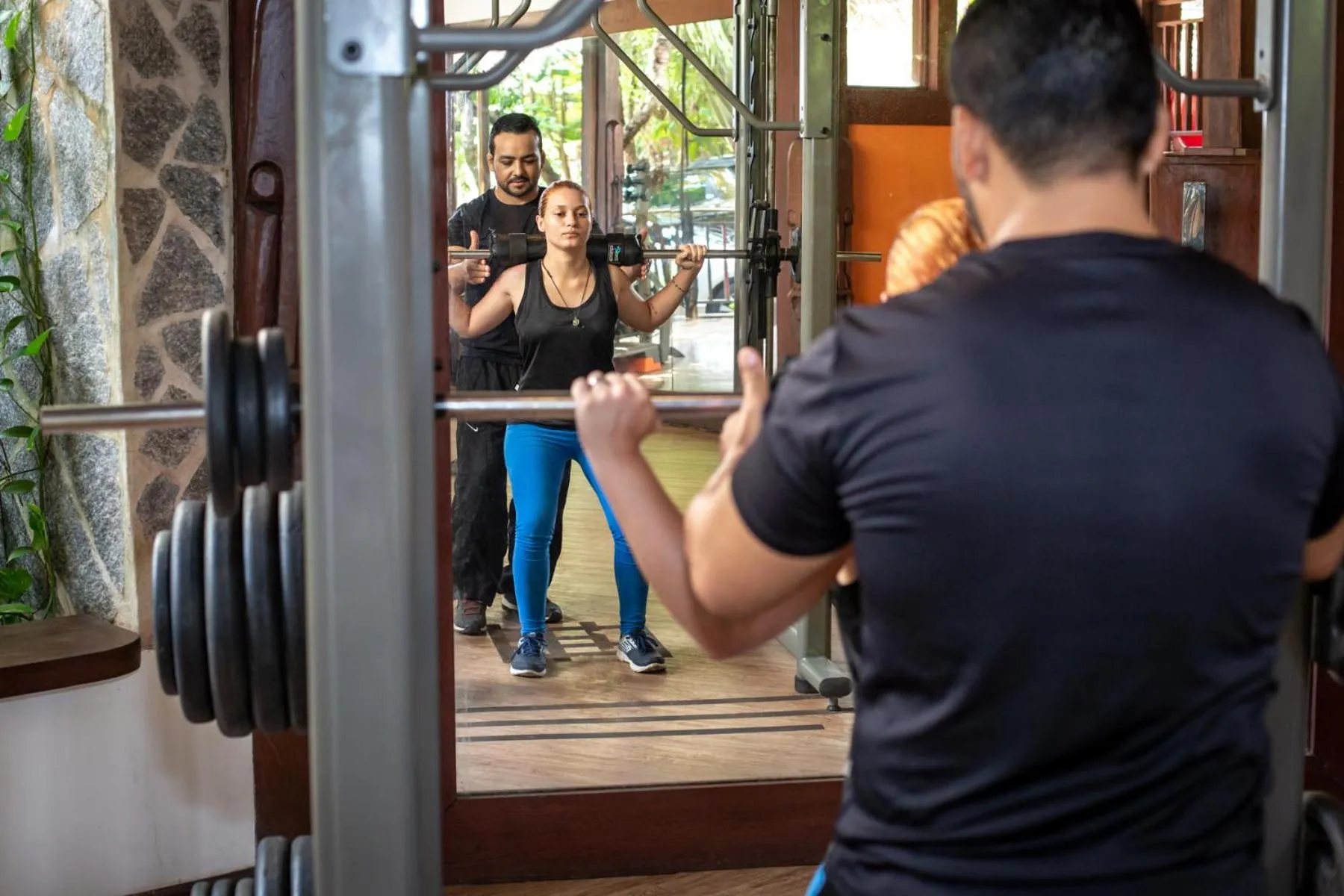 Fitness centre/facilities in Sombra e Água Fresca Floresta