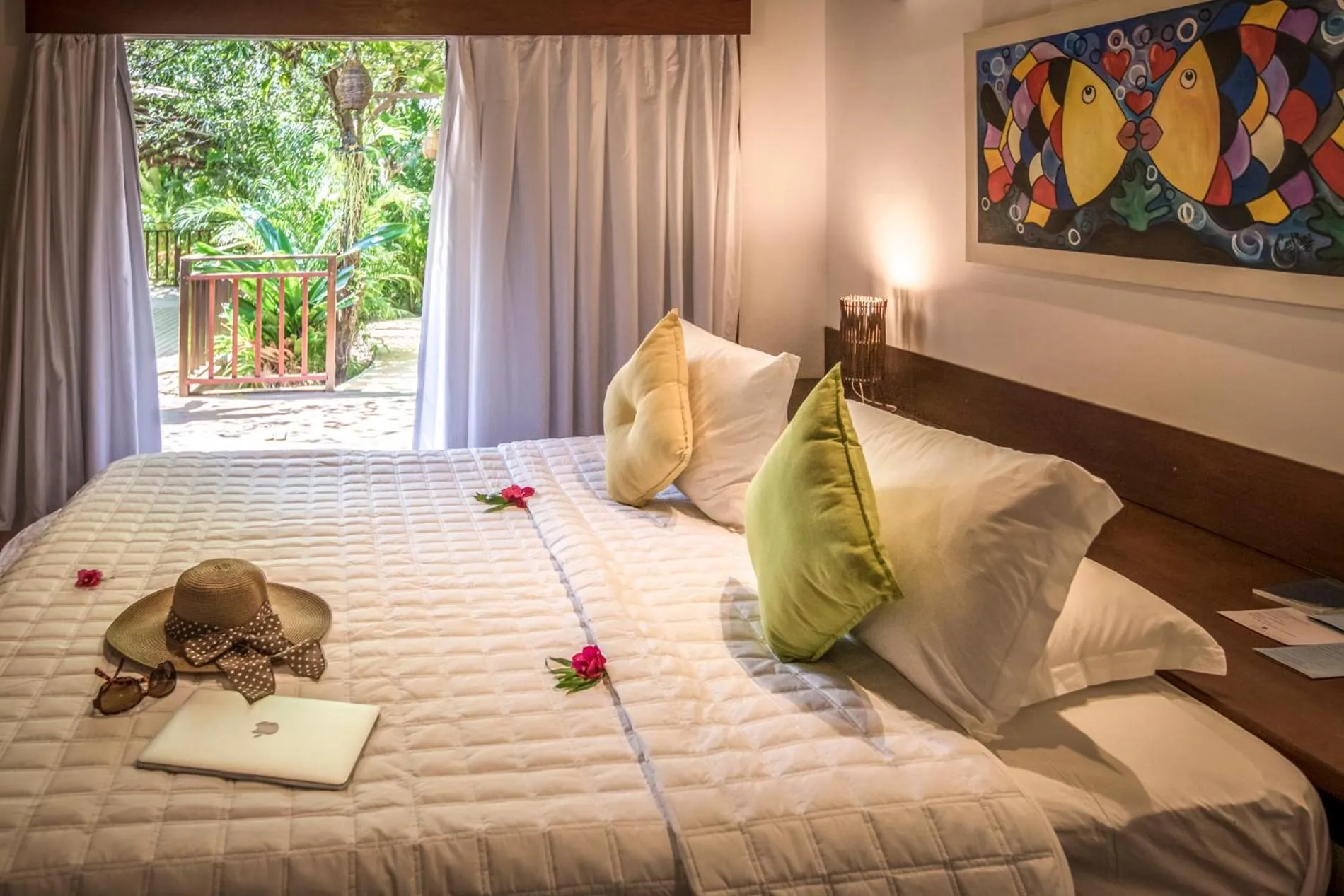 Bed in Sombra e Água Fresca Floresta