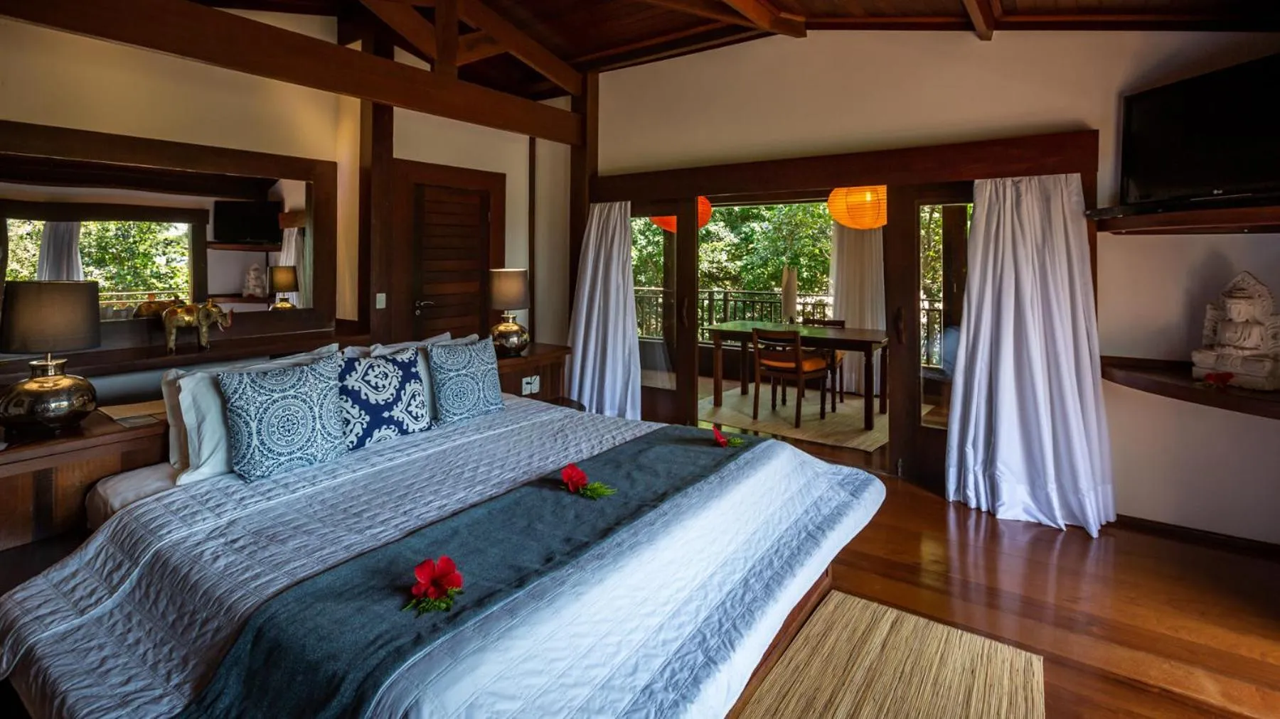 Bed in Sombra e Água Fresca Floresta