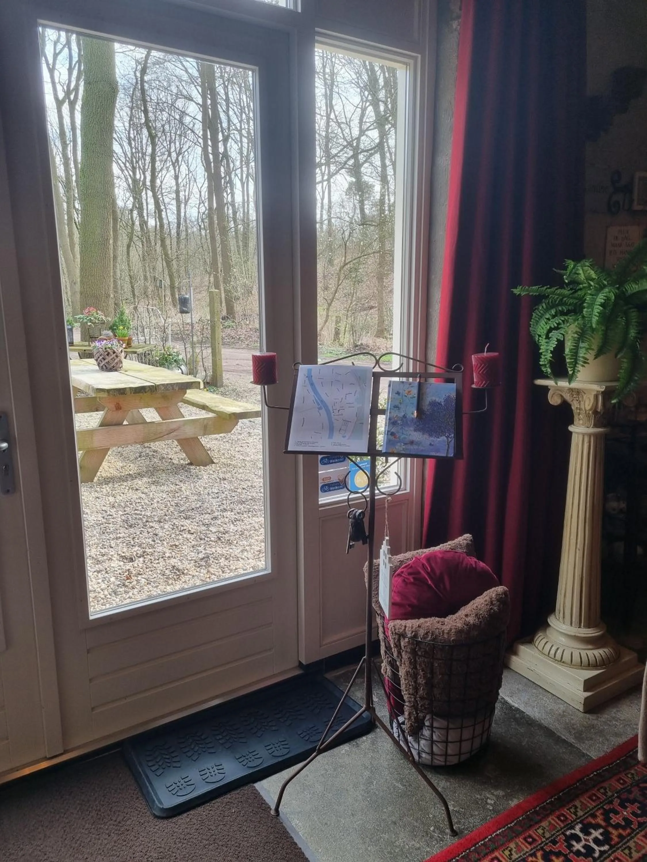 Garden view in Bed & Breakfast aan de Beek