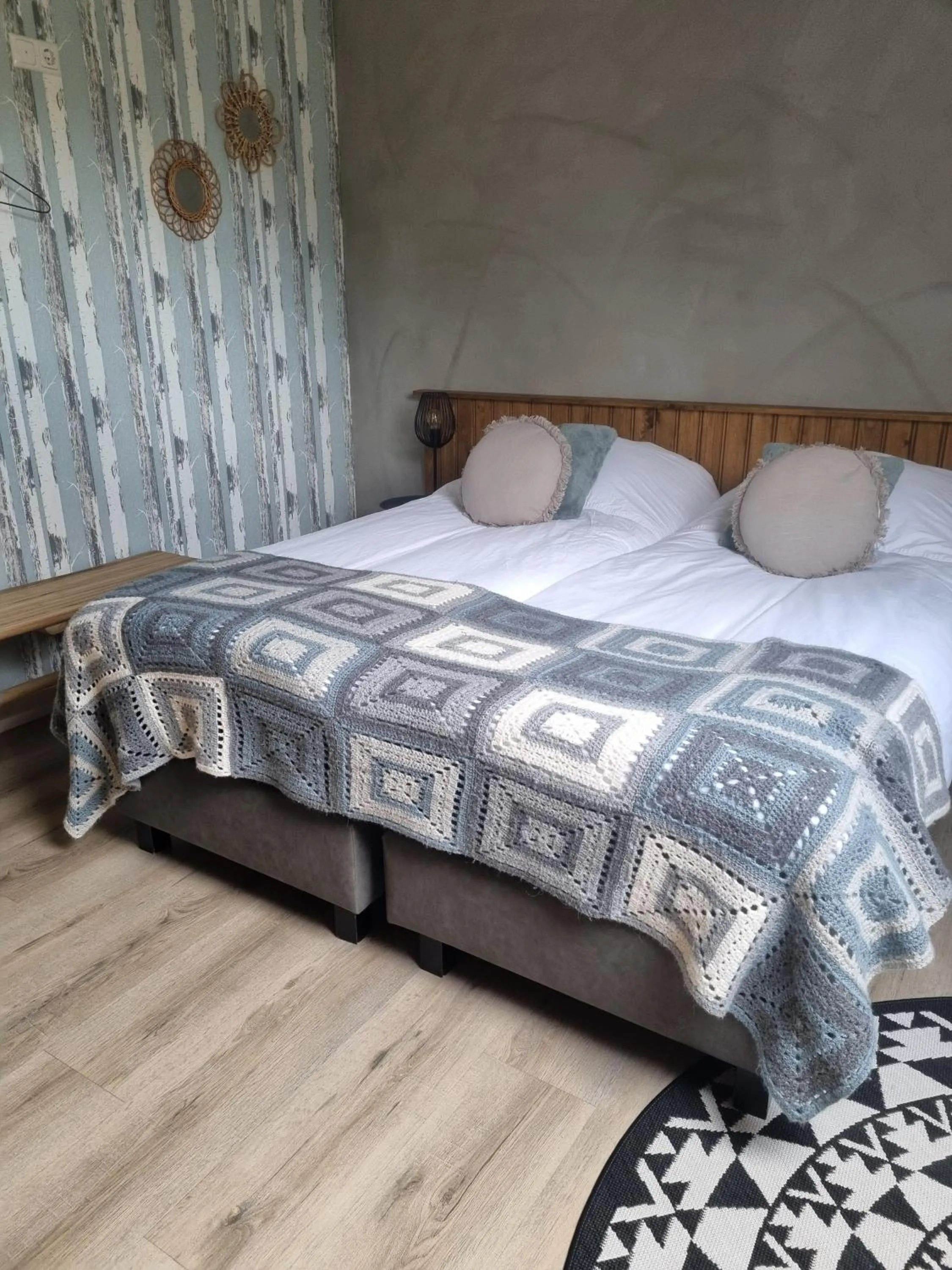 Bedroom, Bed in Bed & Breakfast aan de Beek