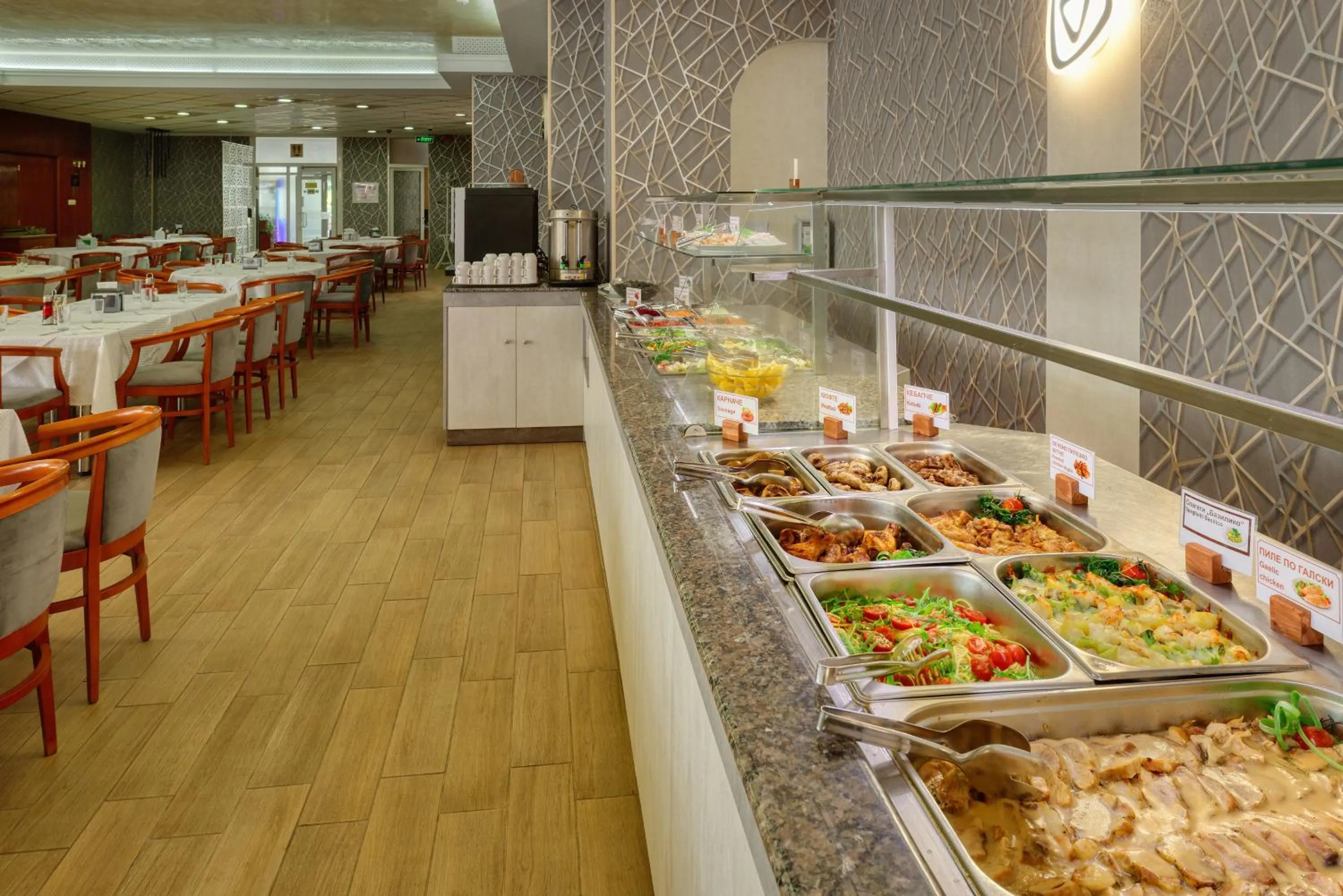 Restaurant/places to eat in Augusta SPA Hotel