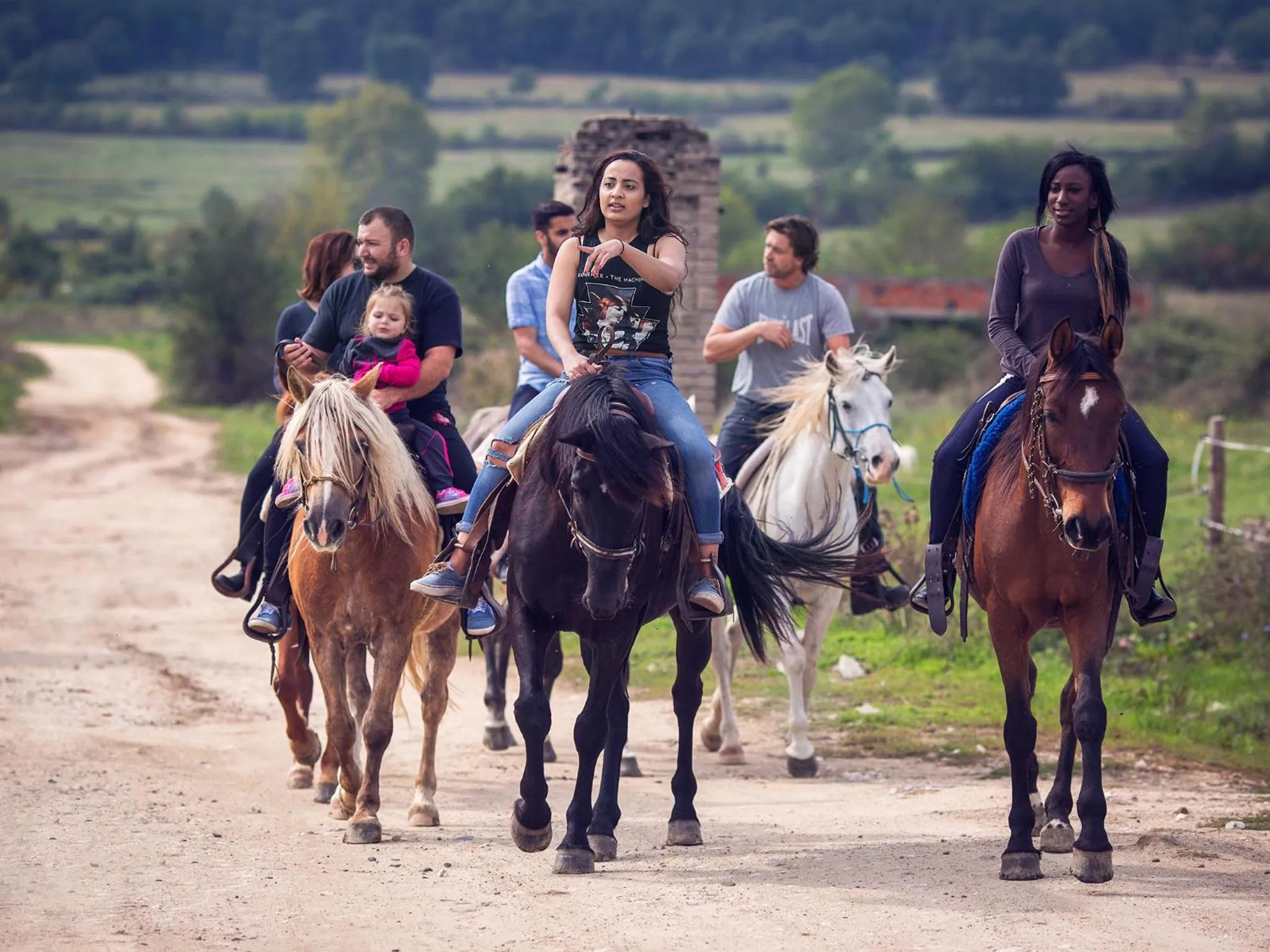 Horse-riding in Augusta SPA Hotel