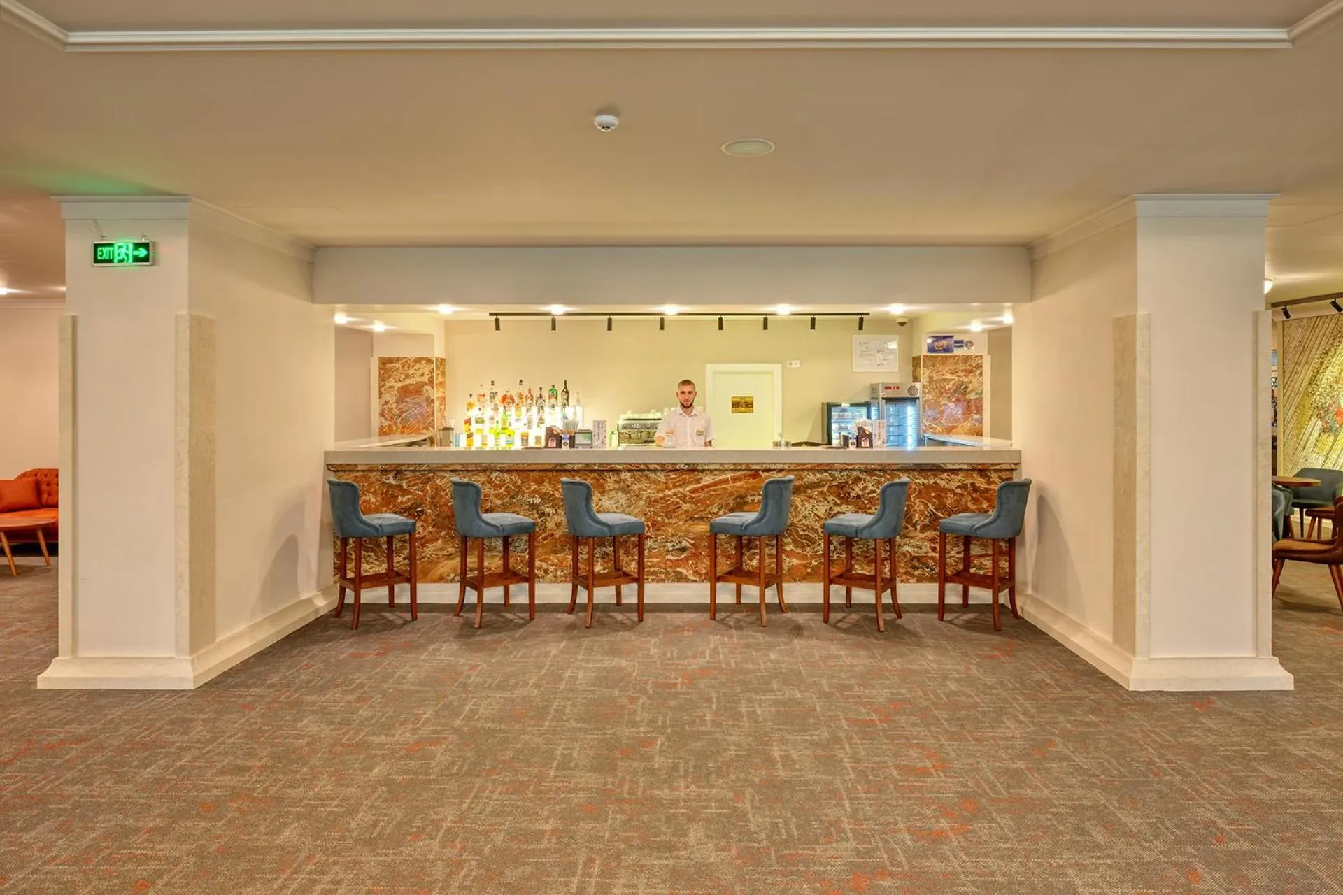 Lobby or reception in Augusta SPA Hotel