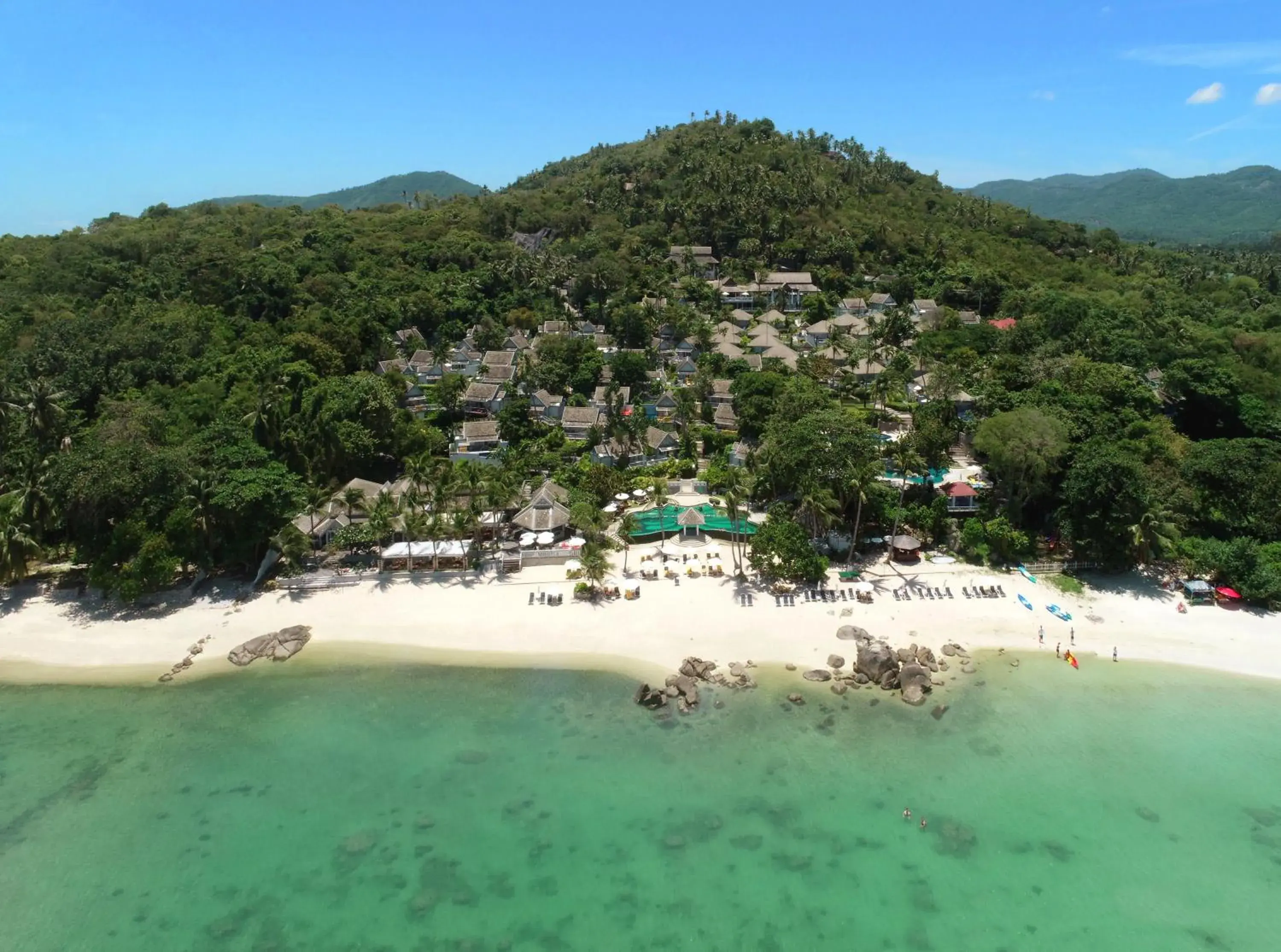 Bird's eye view in Centara Villas Samui - SHA Plus Bird's eye view in Centara Villas Samui - SHA Plus