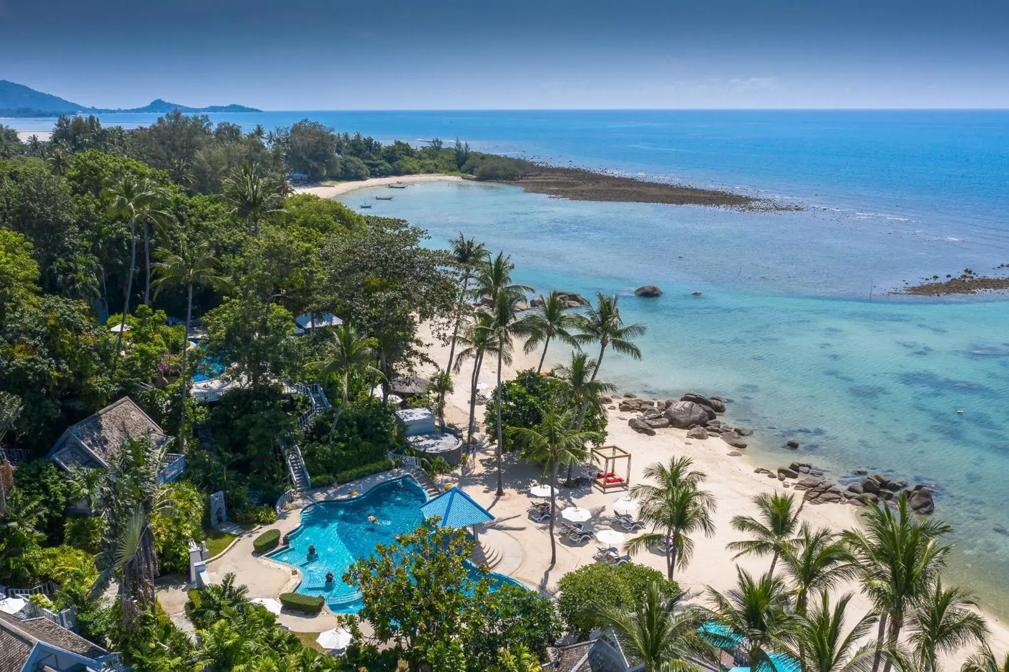 Bird's eye view in Centara Villas Samui - SHA Plus Bird's eye view in Centara Villas Samui - SHA Plus