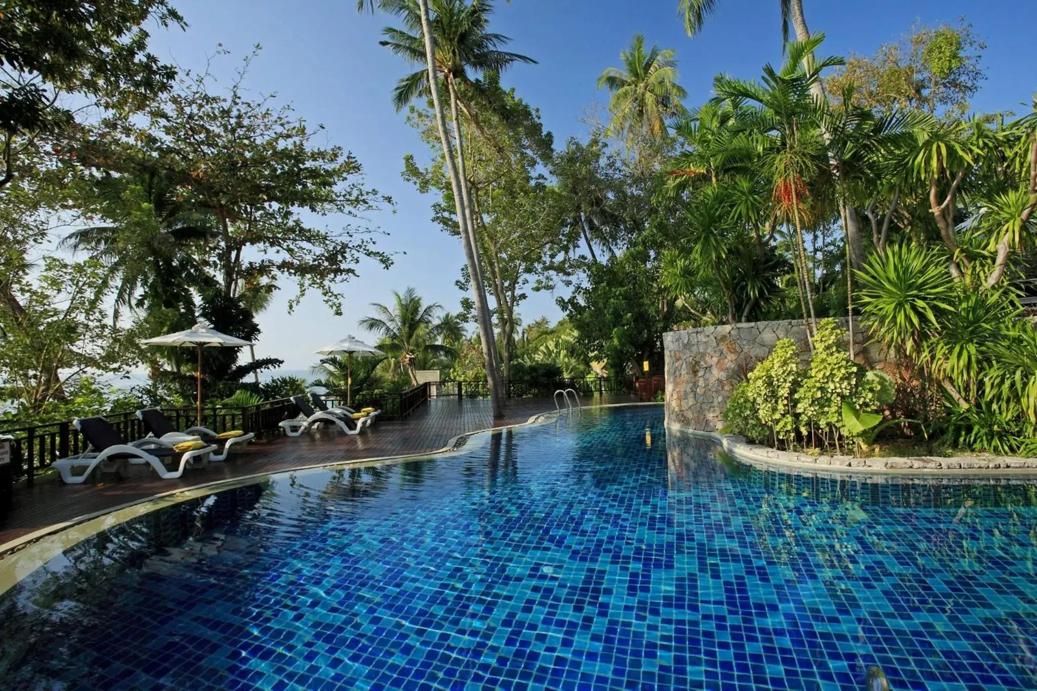 Swimming pool in Centara Villas Samui - SHA Plus Swimming pool in Centara Villas Samui - SHA Plus