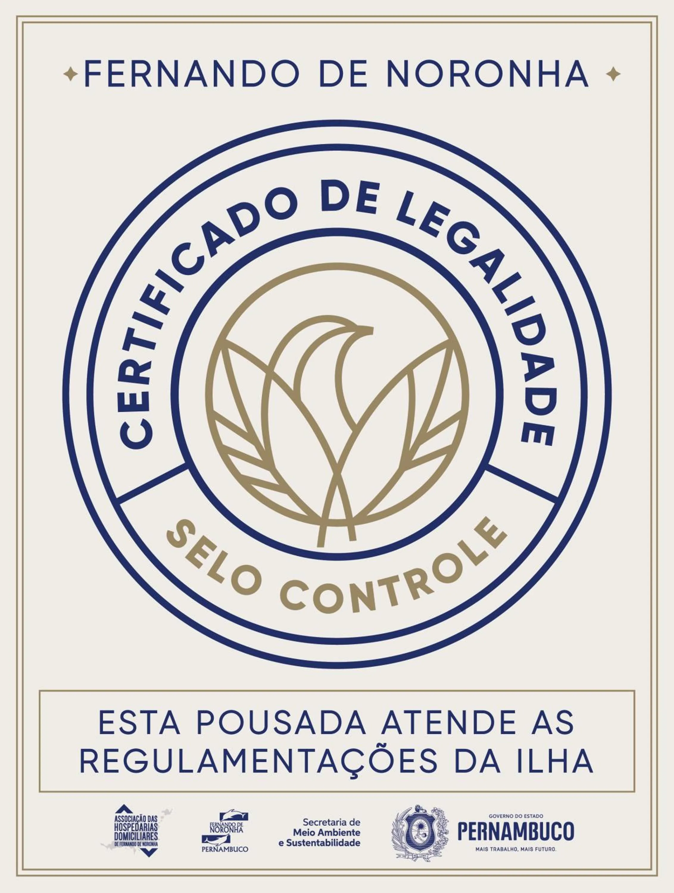 Certificate/Award in Pousada Mar Atlântico